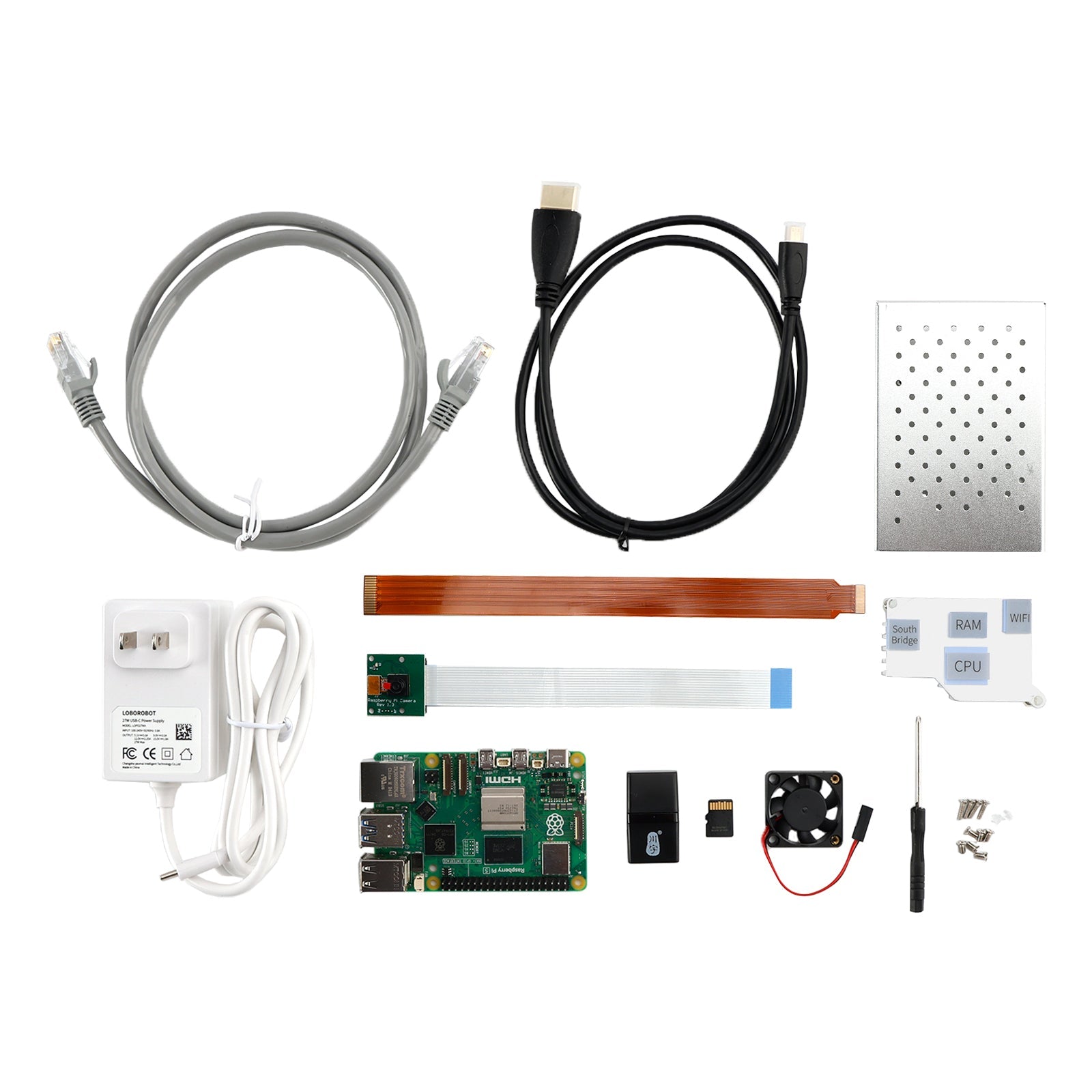 Raspberry Pi 5 8G Raspberry Pi 5 Development Board Camera Advanced Python Kits