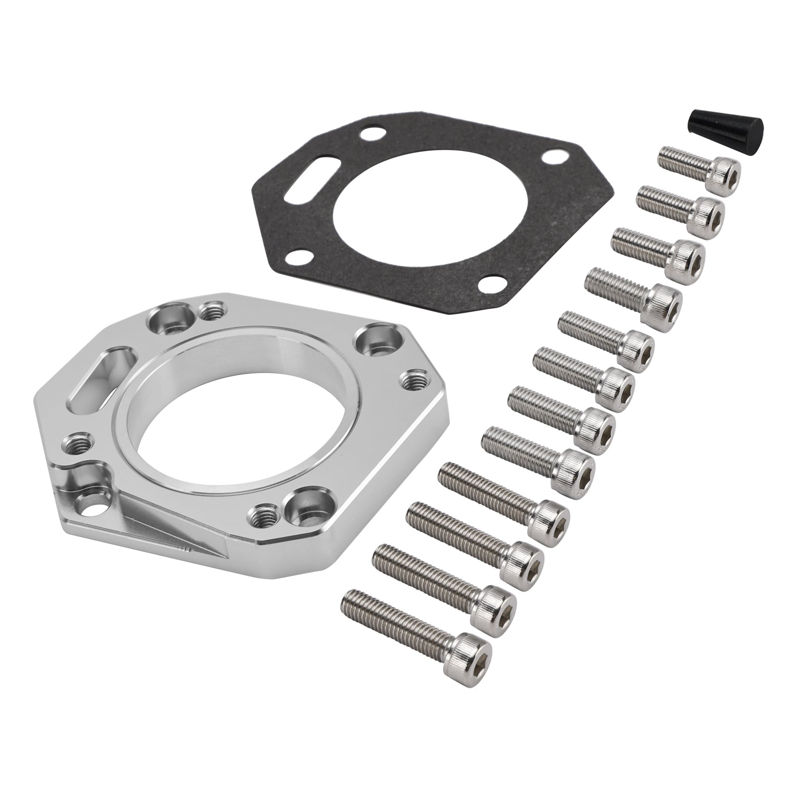 RBC/RRC Manifold Flange Dual Throttle Body Adapter 62mm 70mm For K20A K20A2 K20A3