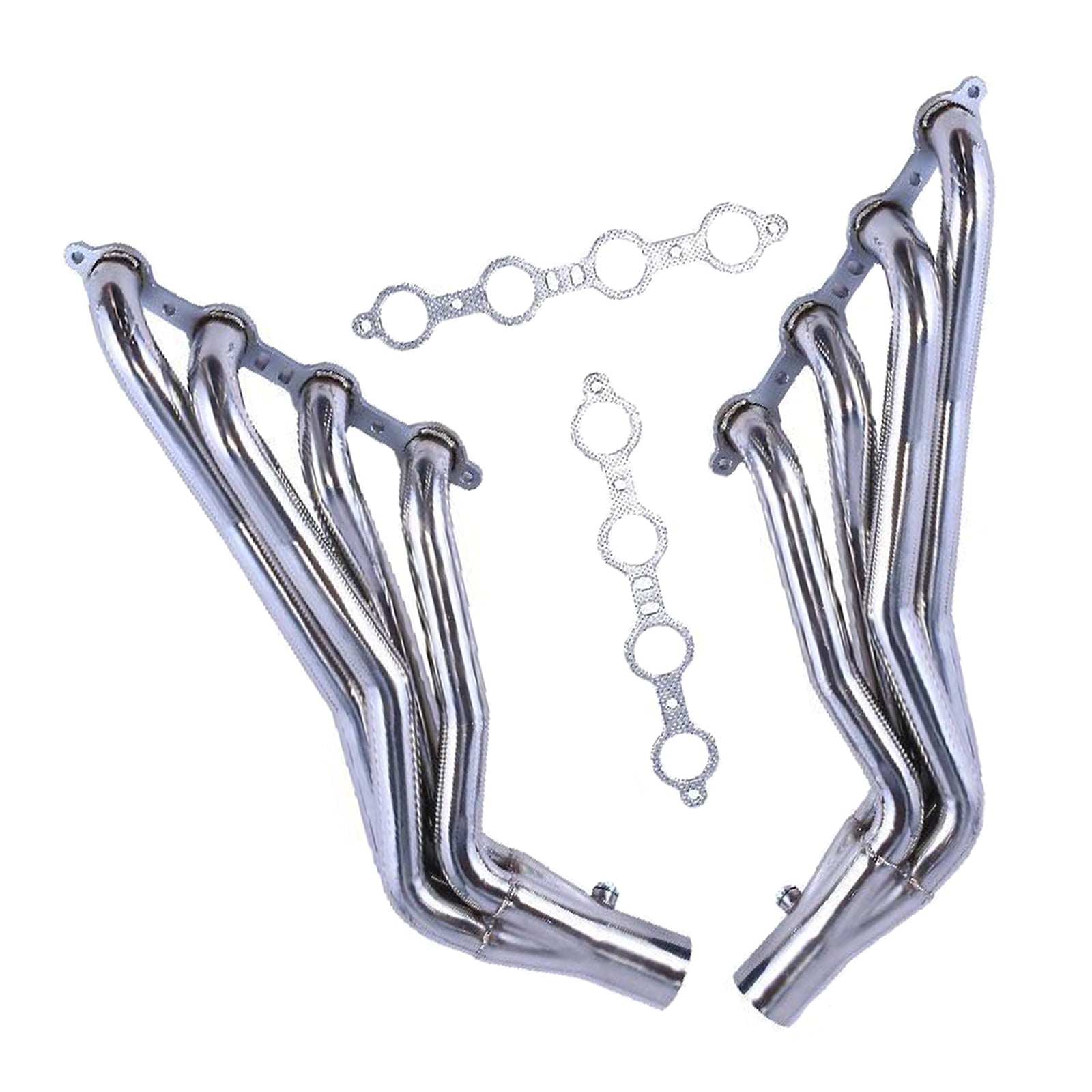 LS2 LS3 Exhaust Manifold Header Fit Chevy C10 LS LS1 LS6 Long Tube 1-7/8