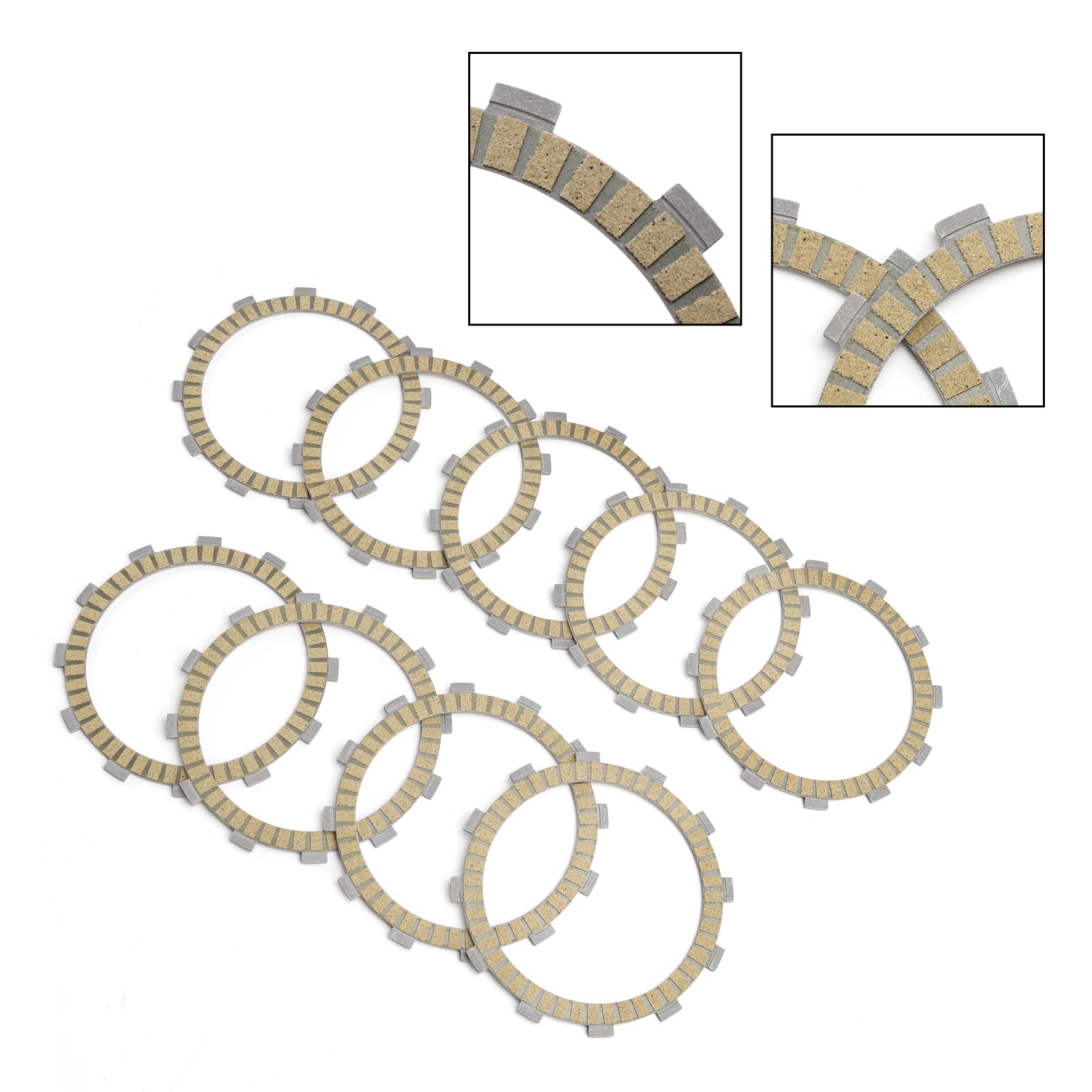 Clutch Friction Plate Kit for Kawasaki ZR1100 Zephyr 1100 1998-2006 13088-1087