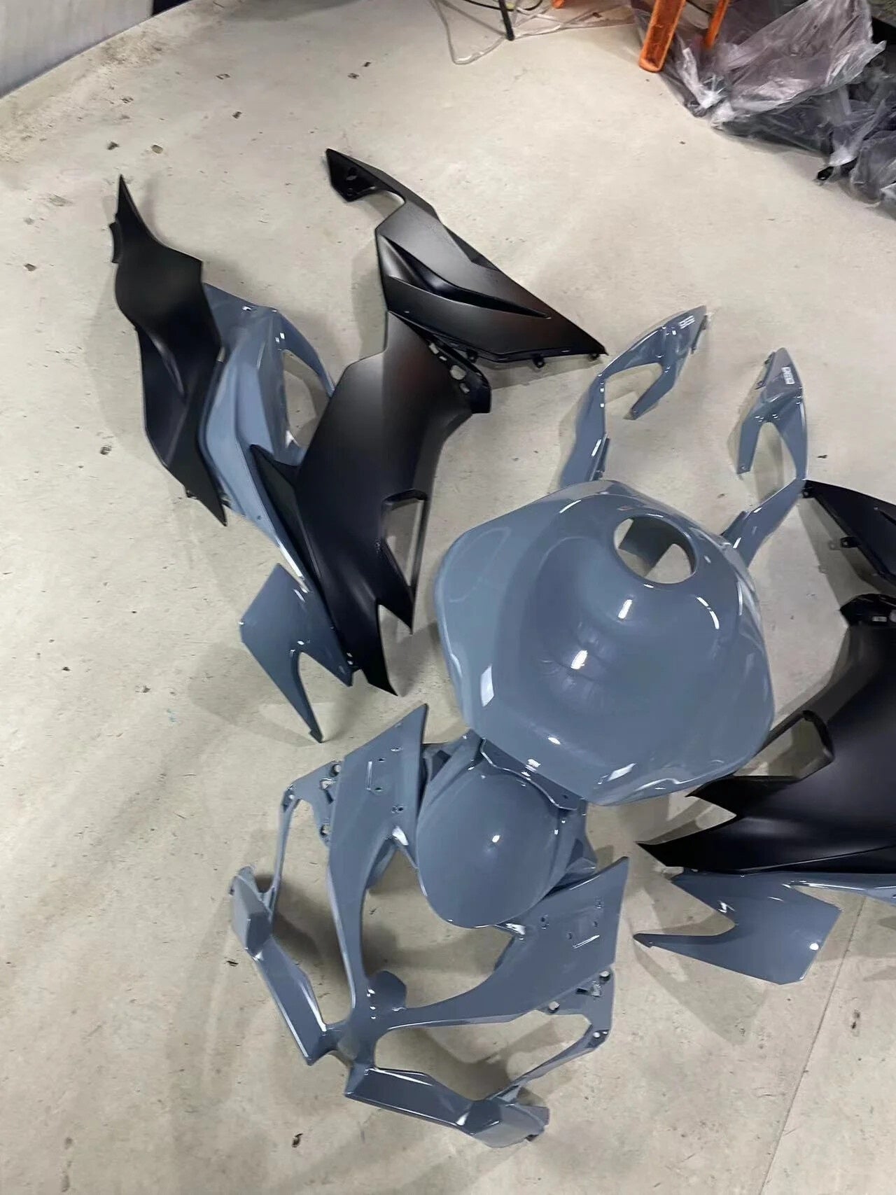 Injection Fairing Kit Bodywork Plastic ABS fit For Kawasaki ZX6R 2019-2023