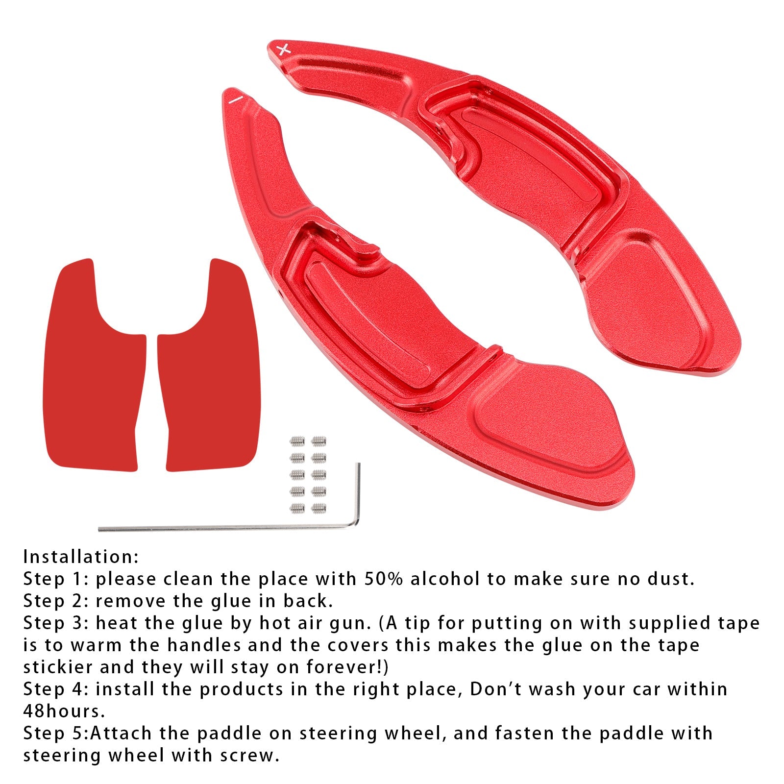 Steering Wheel Paddle Shifter Extension For Acura MDX RDX TLX Aluminium