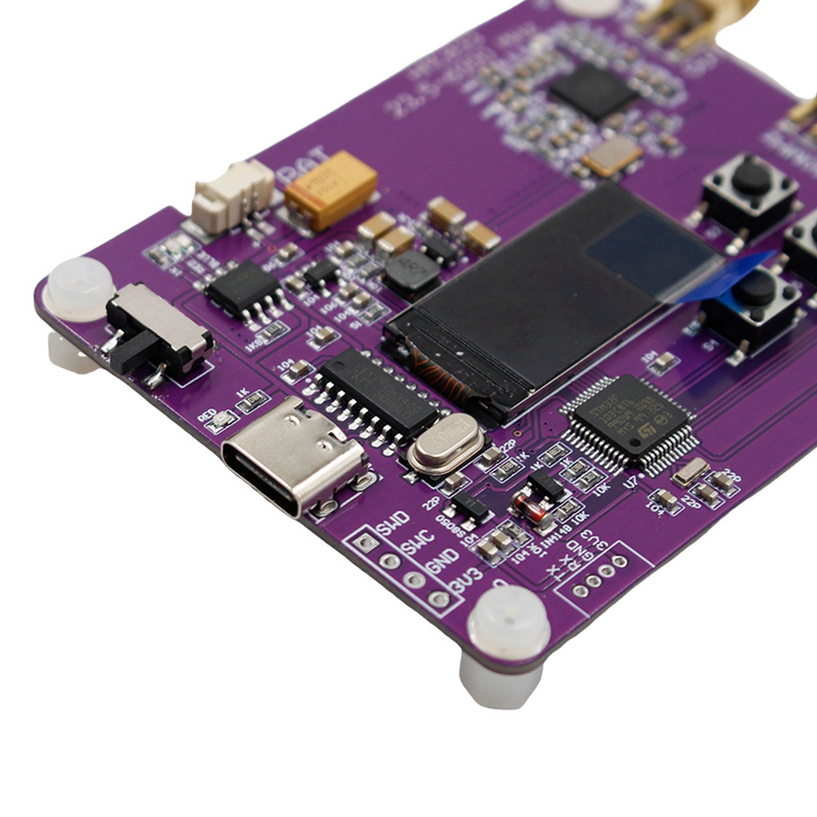 6GHz RF Signal Generator 23.5-6000MHz Keypad Version Oled Screen Display HMC833