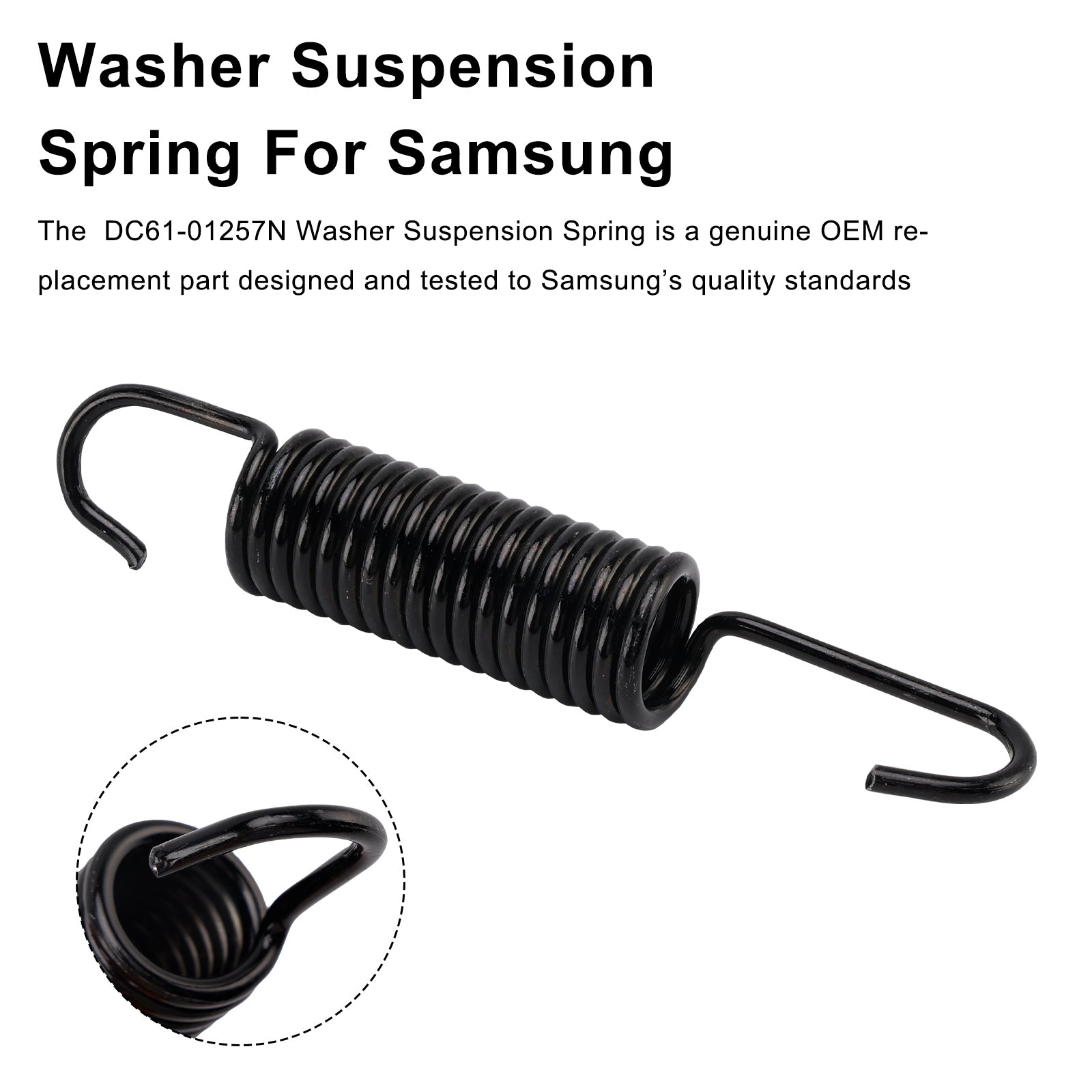 1PC DC61-01257N Washer Suspension Spring For Samsung Replaces 592-49396 592-49474