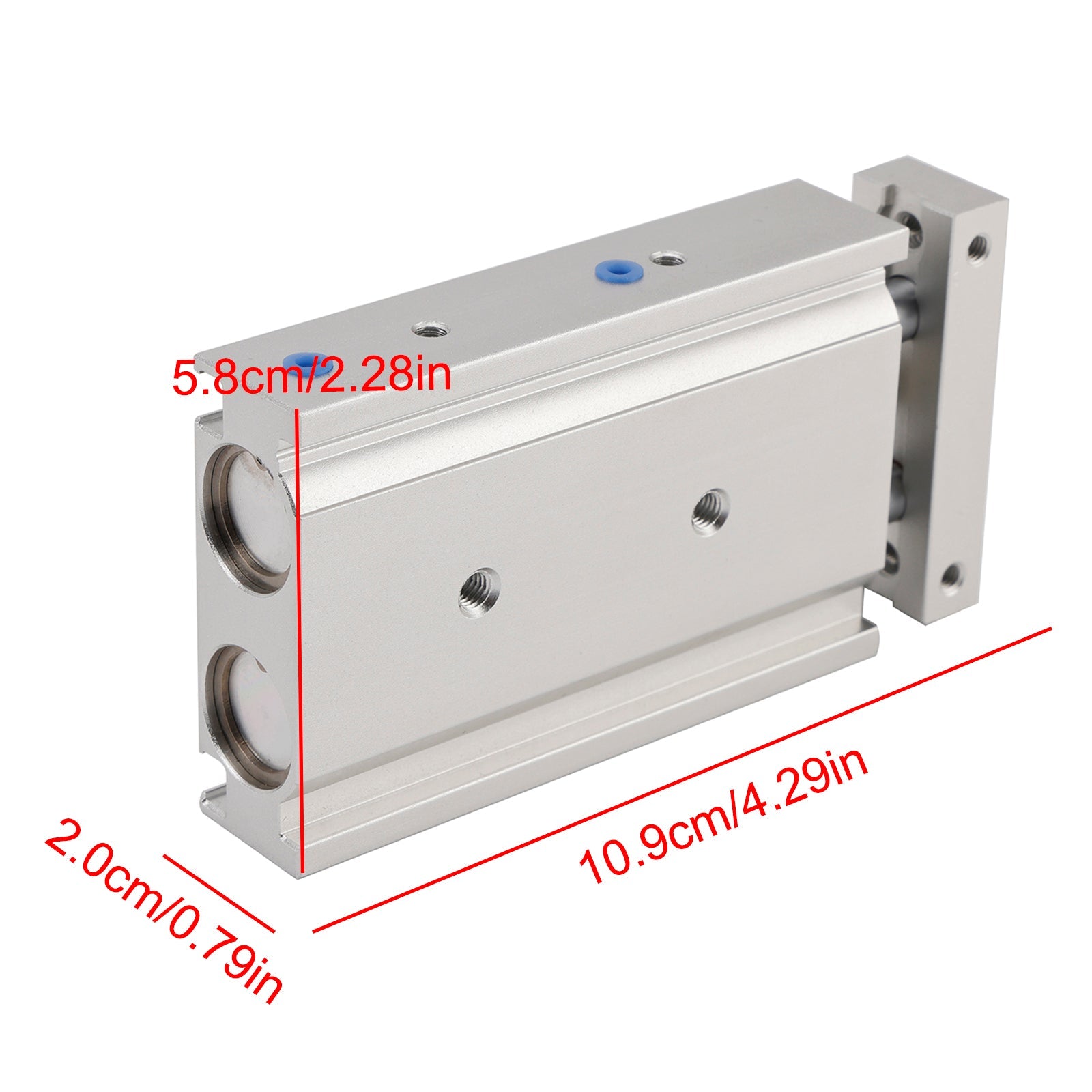 SMC CXSM15-30 Air Cylinder Pneumatic Dual Rod Cylinder Double Acting