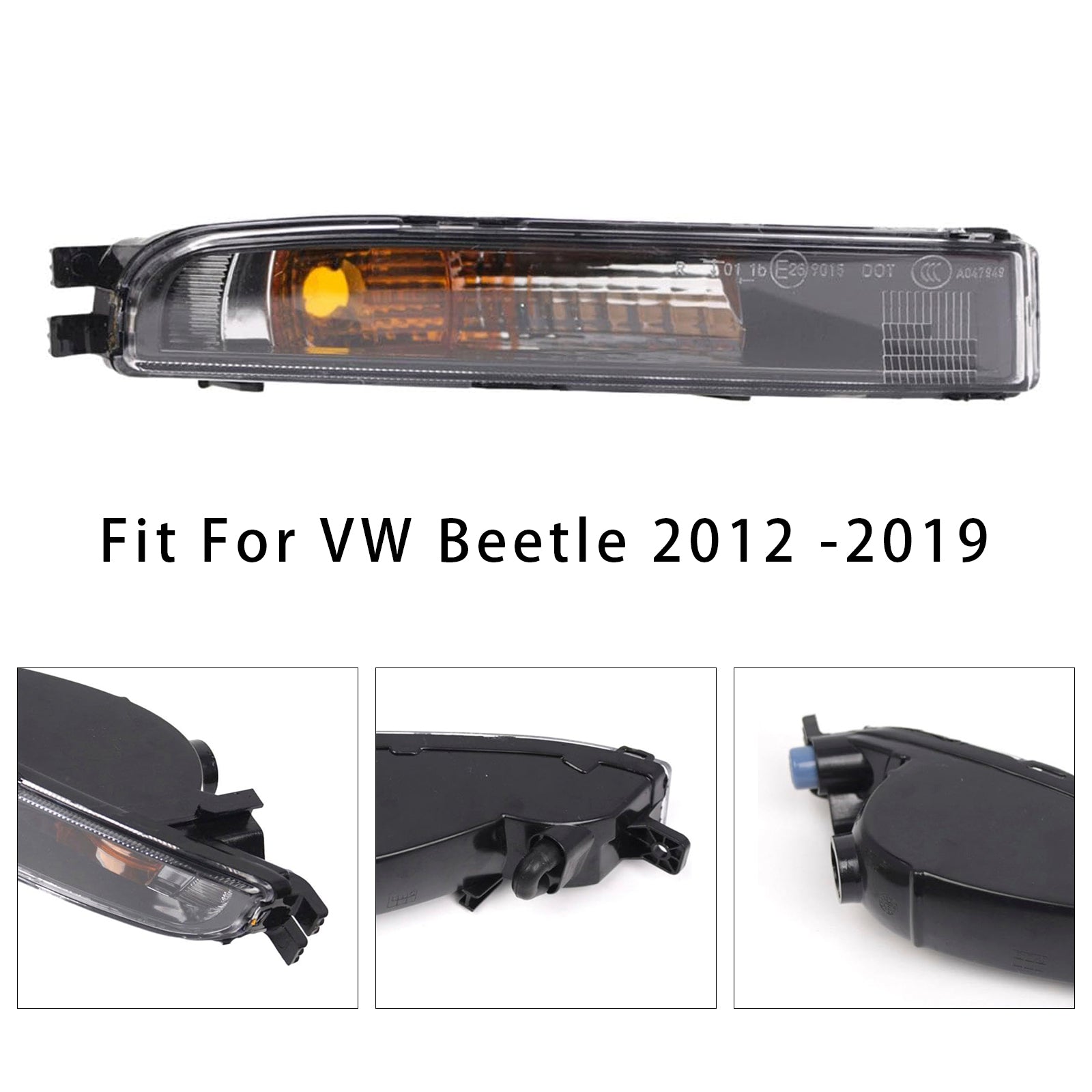 2012-2019 Volkswagen Beetle 1 Pcs Front Bumper Right Turn Signal Light 5C5953042A