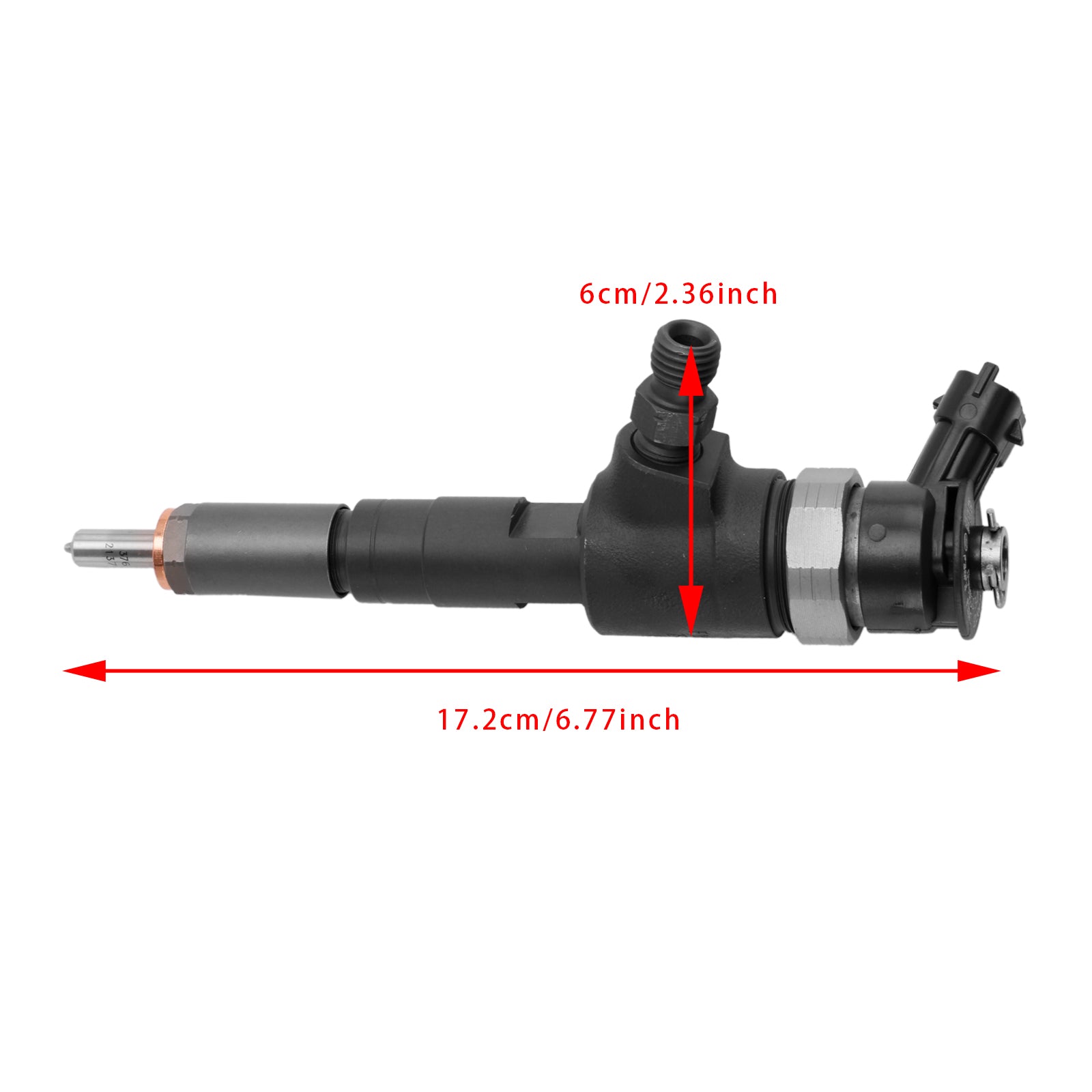 02.2011-03.2016 For Fiat Scudo Bus 1.6 D Multijet - 66 kW 90 PS 1560 cc 1Pcs Fuel Injector 1980 S5