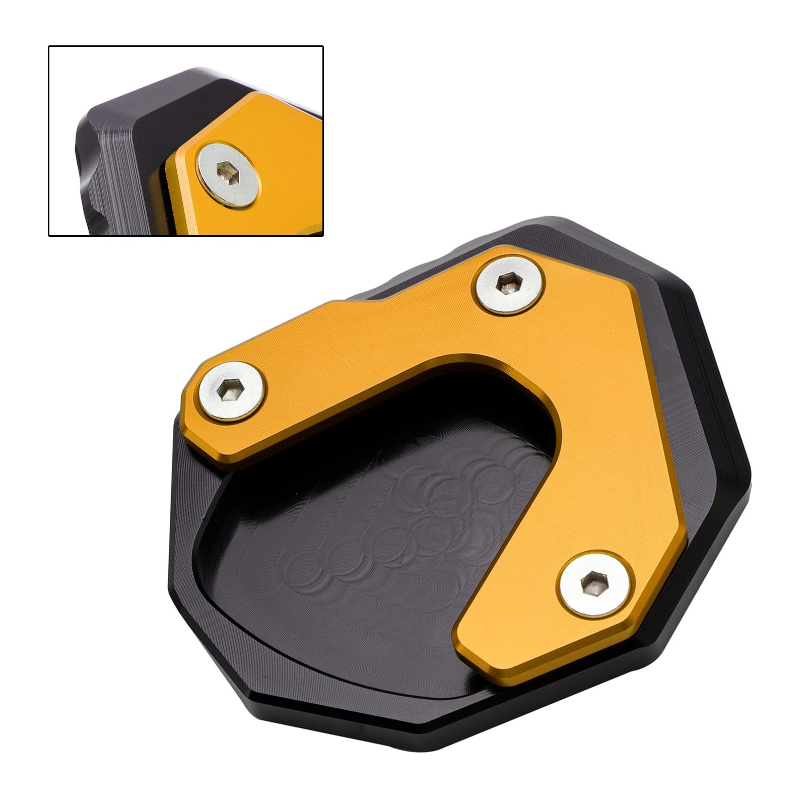 Honda XL 750 Transalp CB750 Hornet 23-24에 대한 킥 스탠드 확대 플레이트 패드