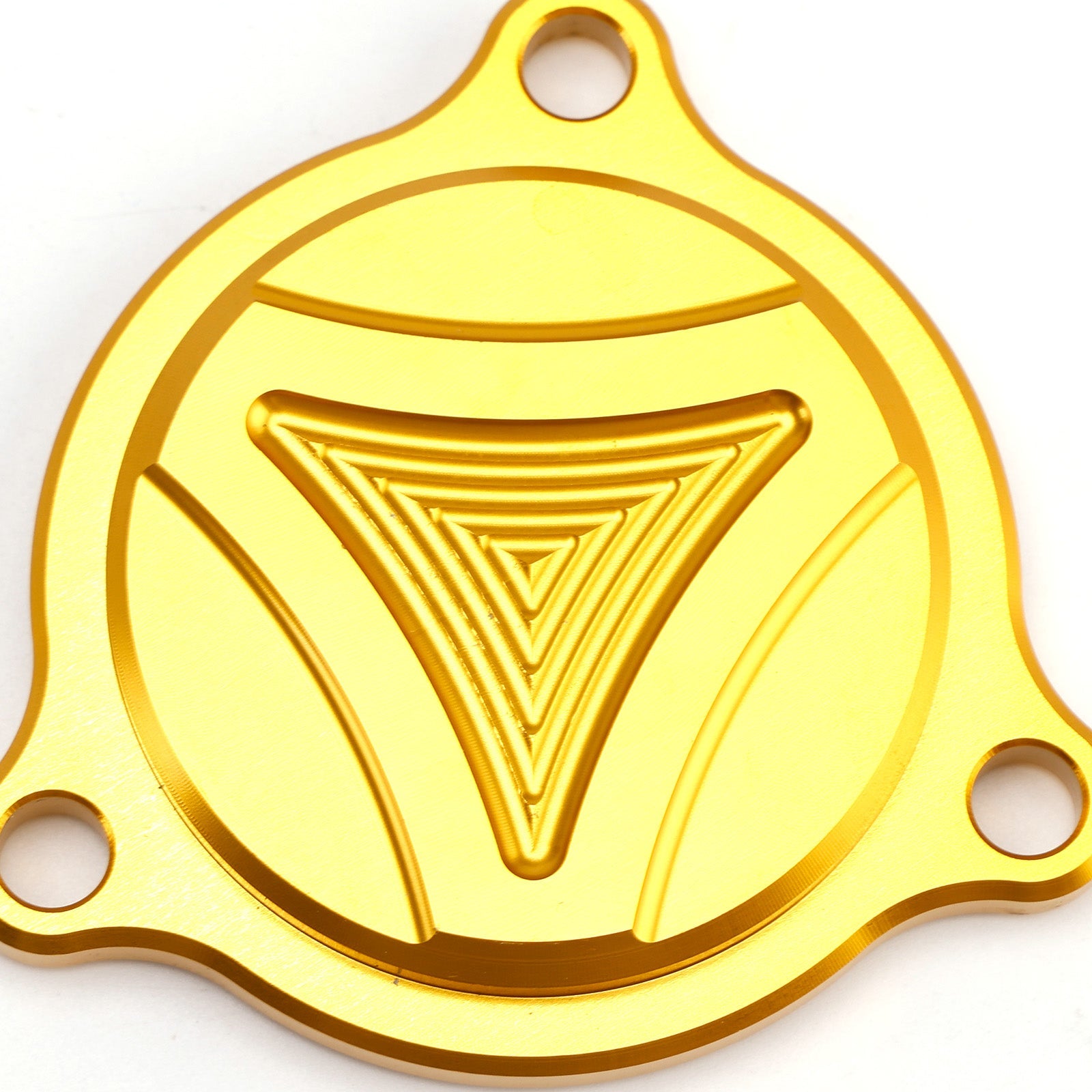 CNC Gold Oil Filter Cover For Suzuki Burgmann UH 125 150 200 DR-Z 400 E S SM