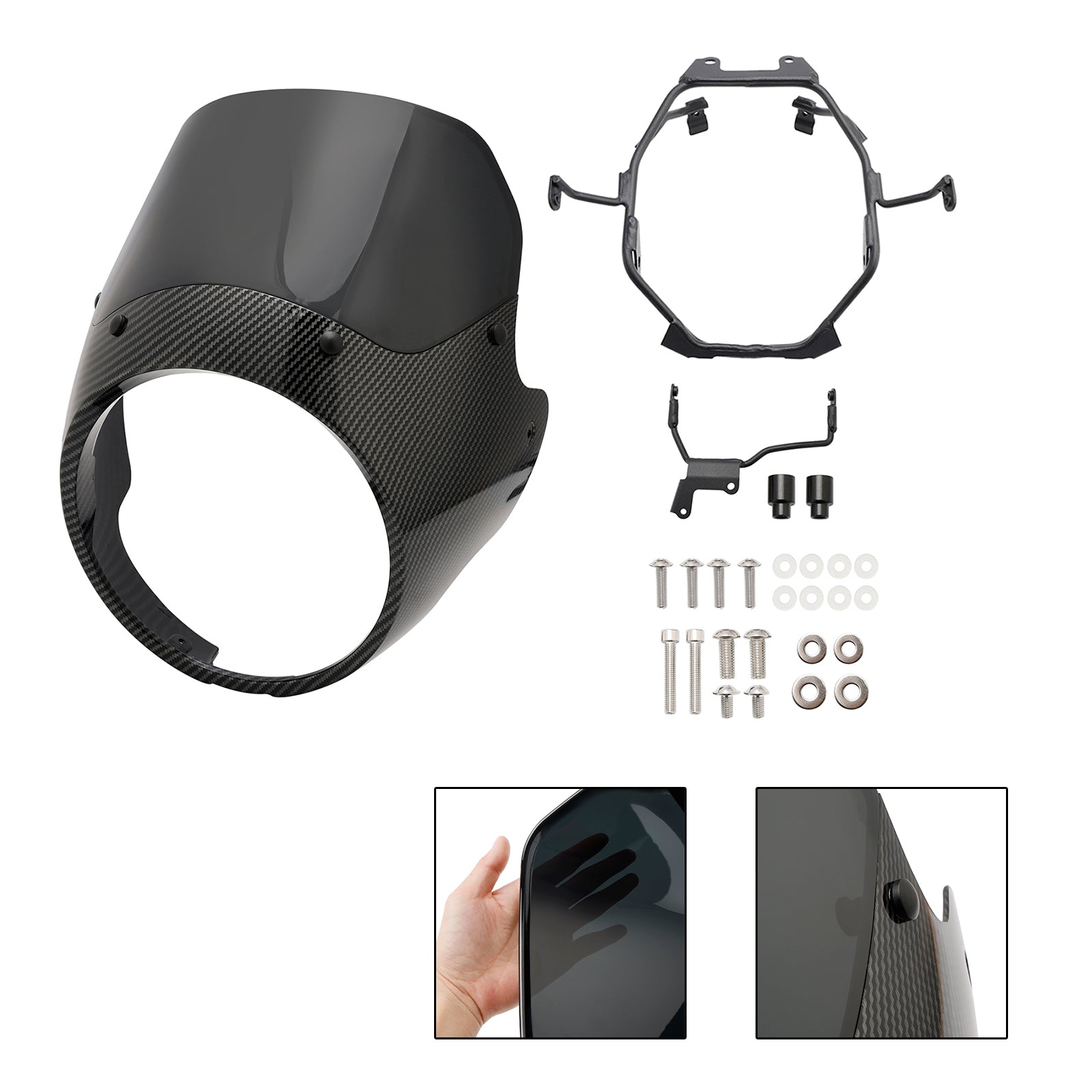 Windshield WindScreen Headlight Fairing Cover fit for HONDA GB350 GB350S 2023-2024