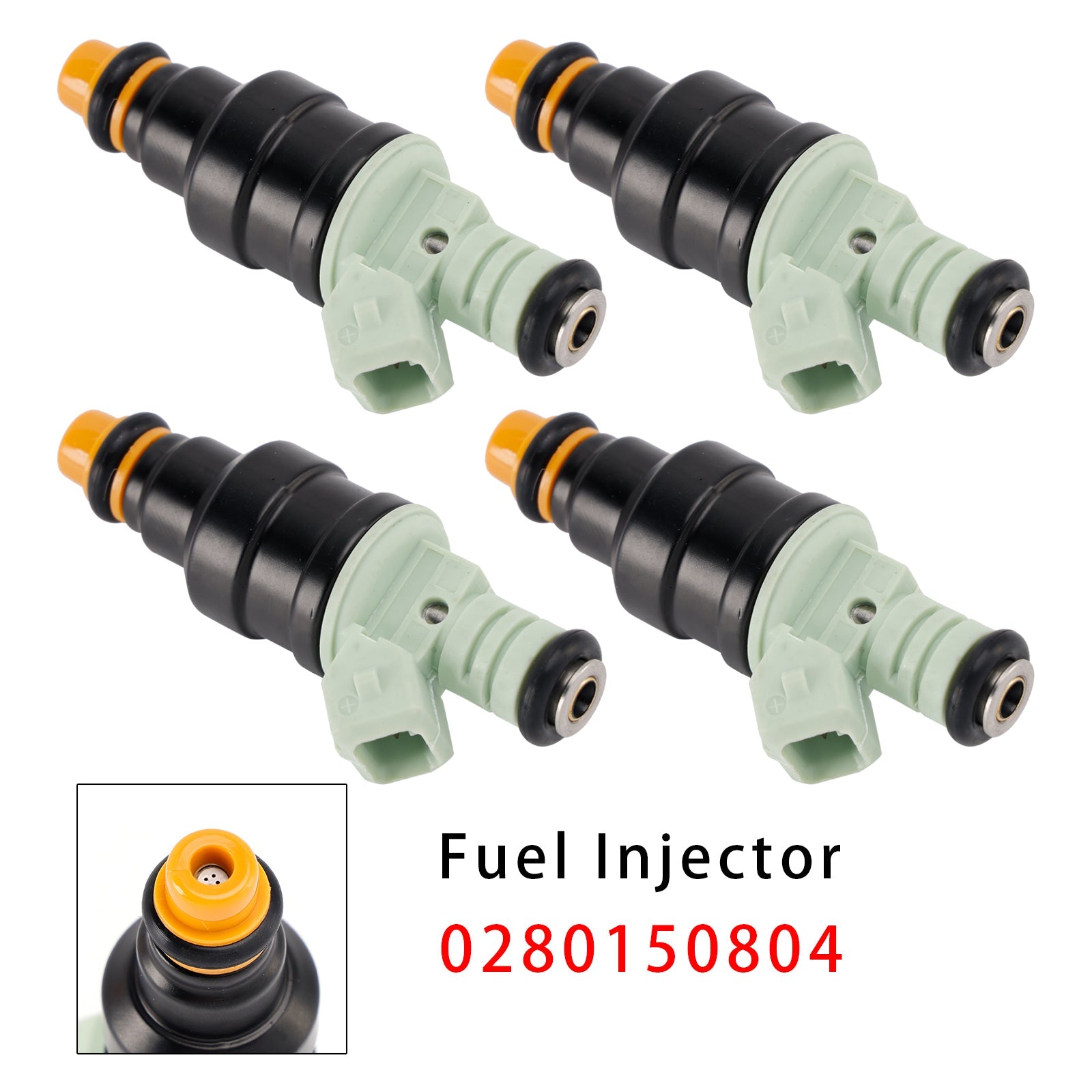 08.1989-08.1991 For VOLVO 740 Wagon/Estate (745) 155-190PS 4Pcs Fuel Injector 0280150804