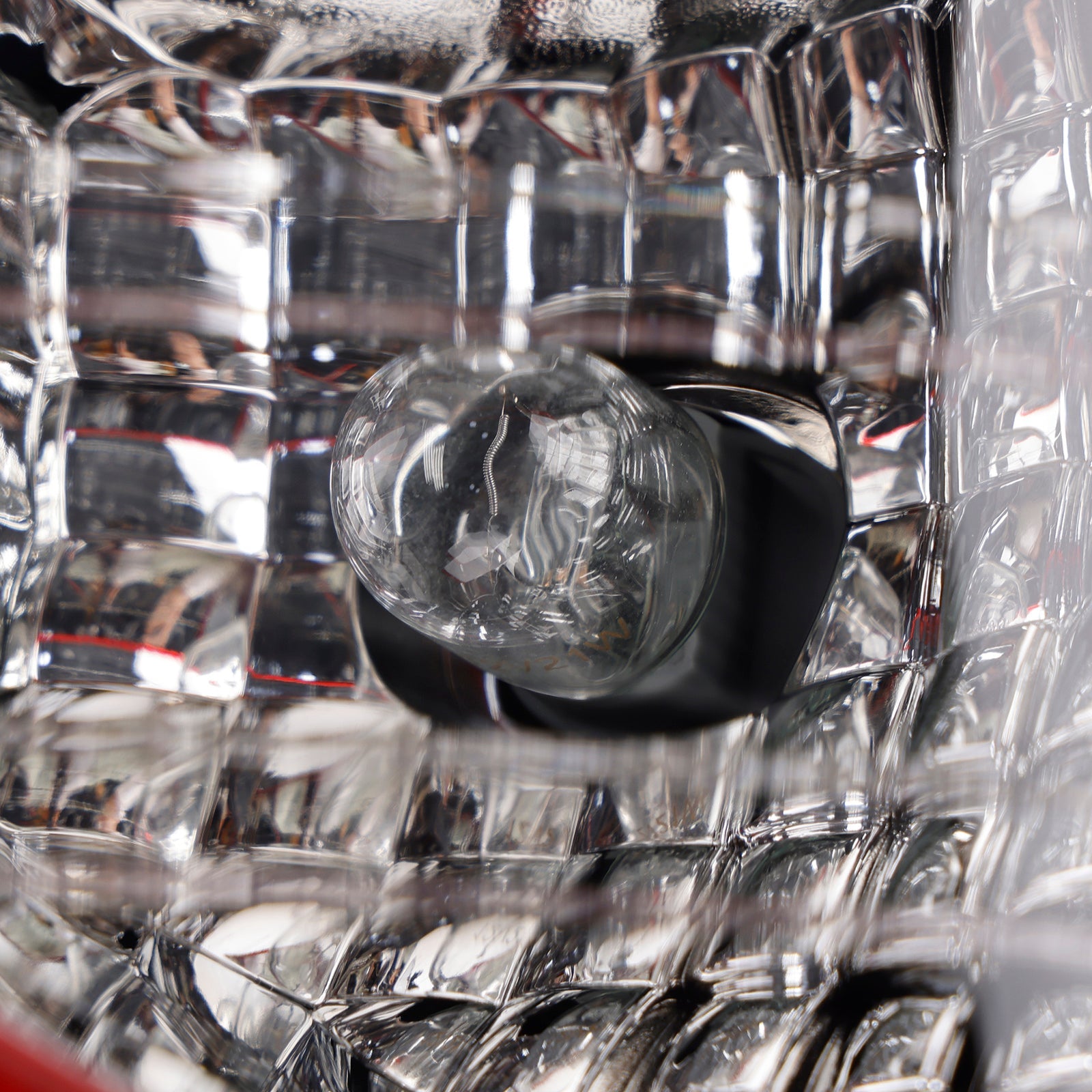 Pair Tail Light Lamp For Nissan NAVARA NP300 D23 3D Stripe Bar LED 2015-202