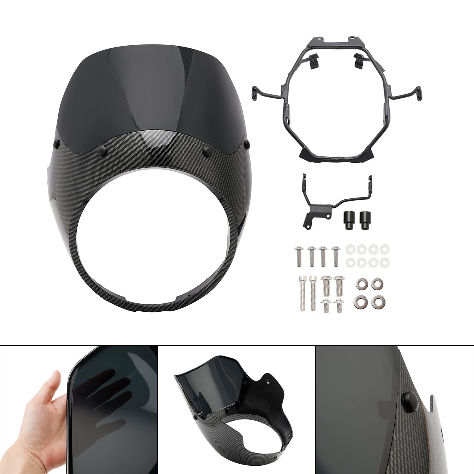 Windshield WindScreen Headlight Fairing Cover fit for HONDA GB350 GB350S 2023-2024