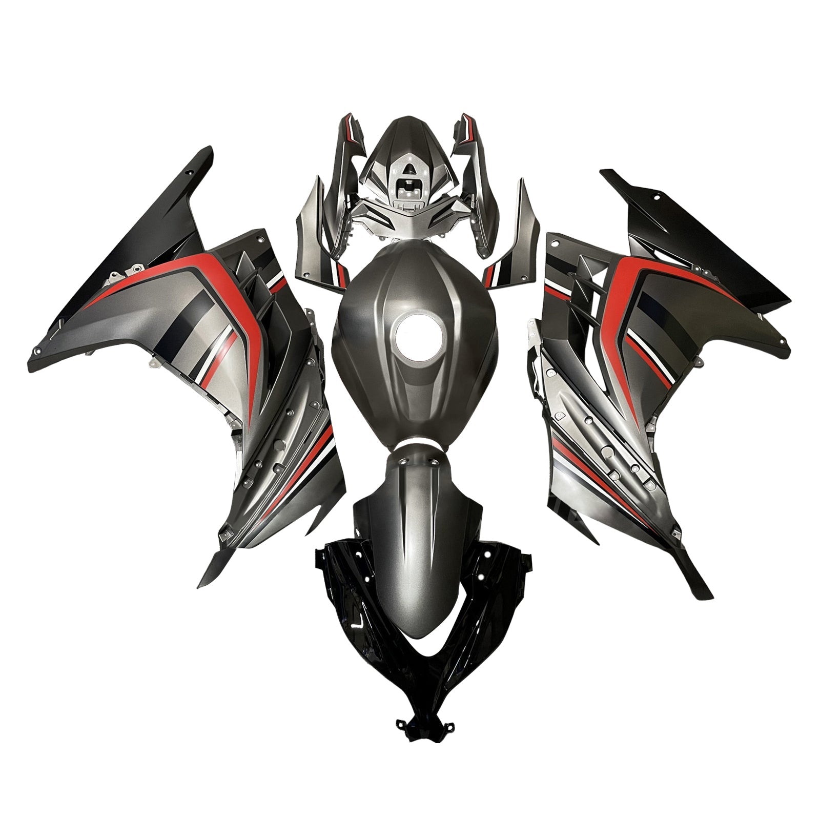 Injection Fairing Kit Bodywork Plastic ABS fit For Kawasaki EX300 Ninja300 2013-2024