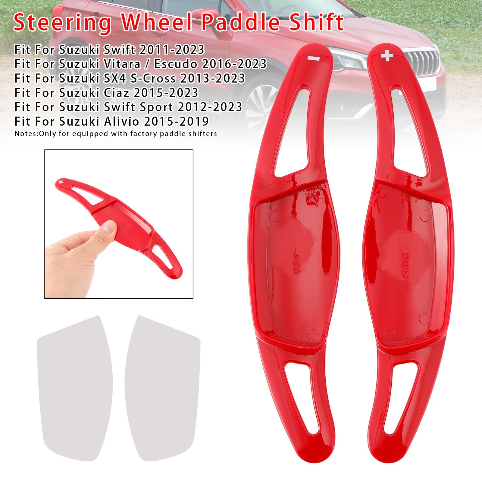 Steering Wheel Paddle Shifter Extension For Suzuki Swift Vitara