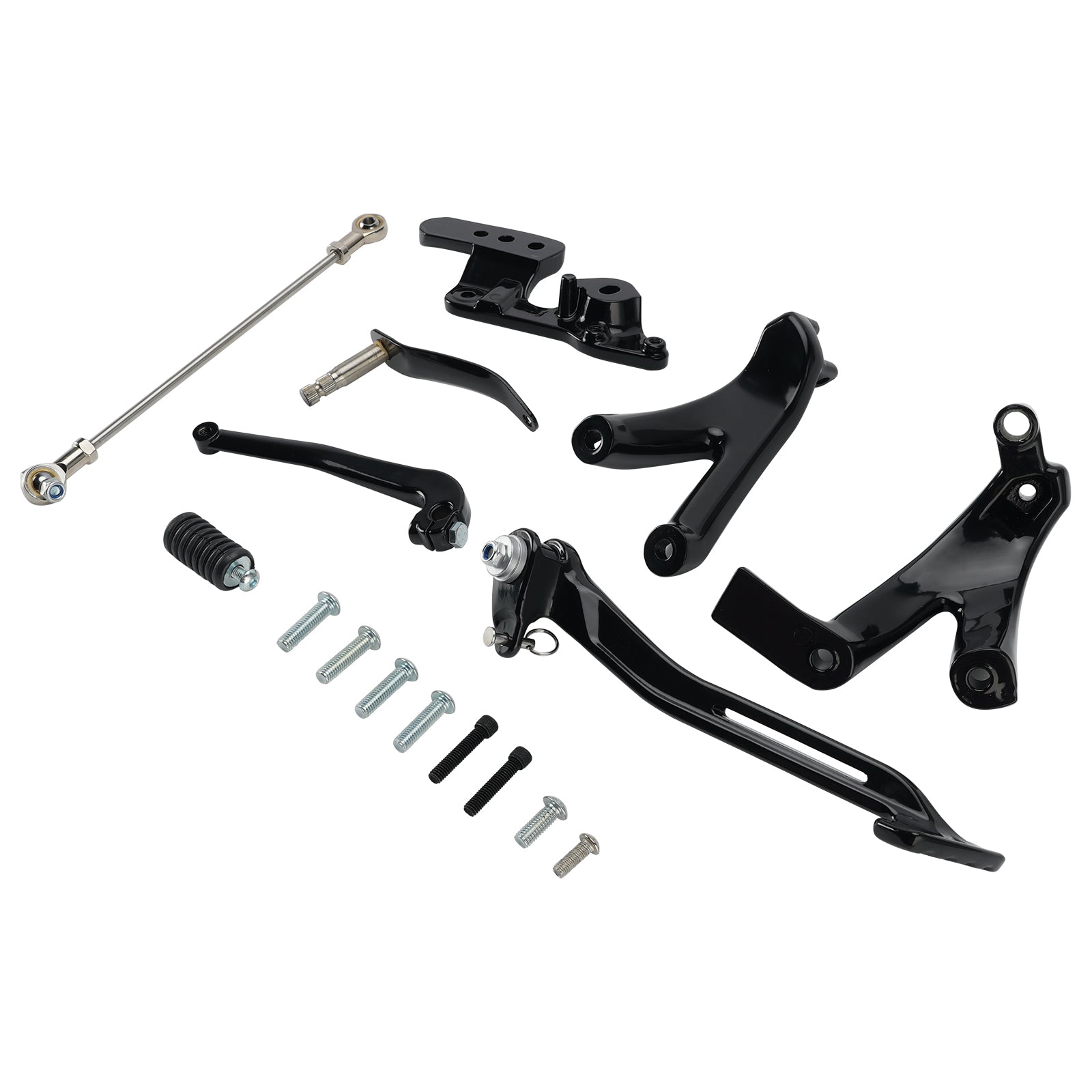 Black Forward Control Kit Fits Low Rider S - FXLRS 2020-2023