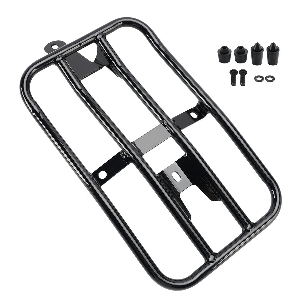 Black Solo Luggage Rack For 2025 2026 Indian Scout Classic Bobber