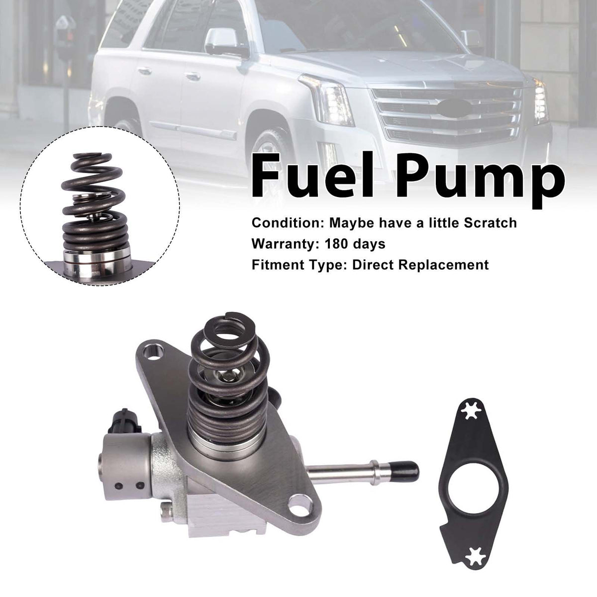 High Pressure Fuel Pump 12728002 fit Chevy 4.3L 5.3L 6.2L V6 V8 2014-2021