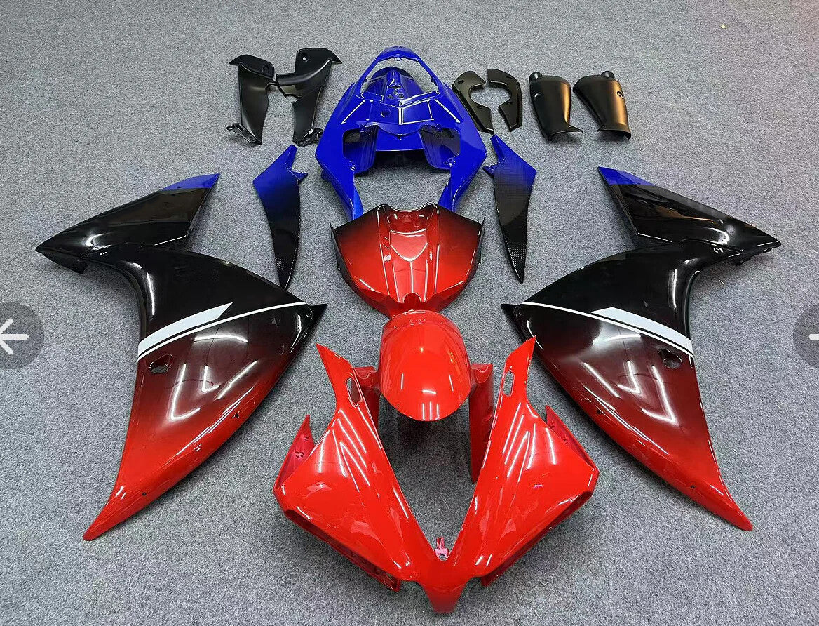 Injection Fairing Kit Bodywork Plastic ABS For Yamaha YZFR1 YZF-R1 2012-2014