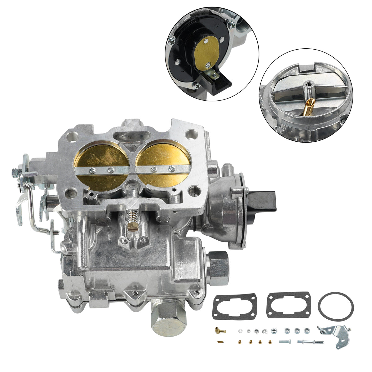 Carburetor Carb for Marine Mercruiser 2 Barrel 3.0L 4 CYL with a Long Linkage