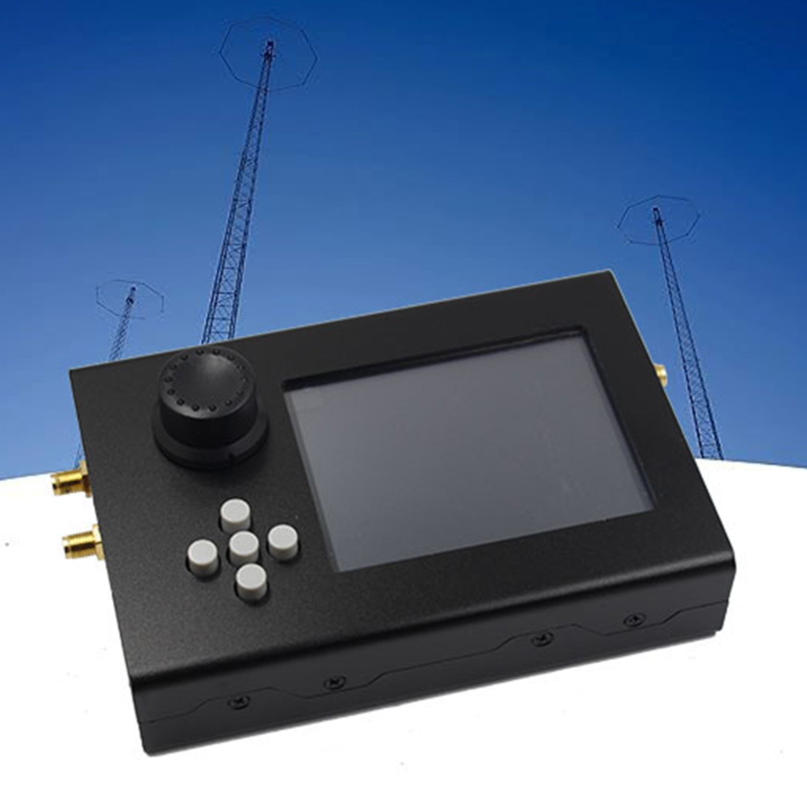 3.2" V1.7.3 Portapack H2 1MHz-6GHz SDR Software Defined Wireless Black