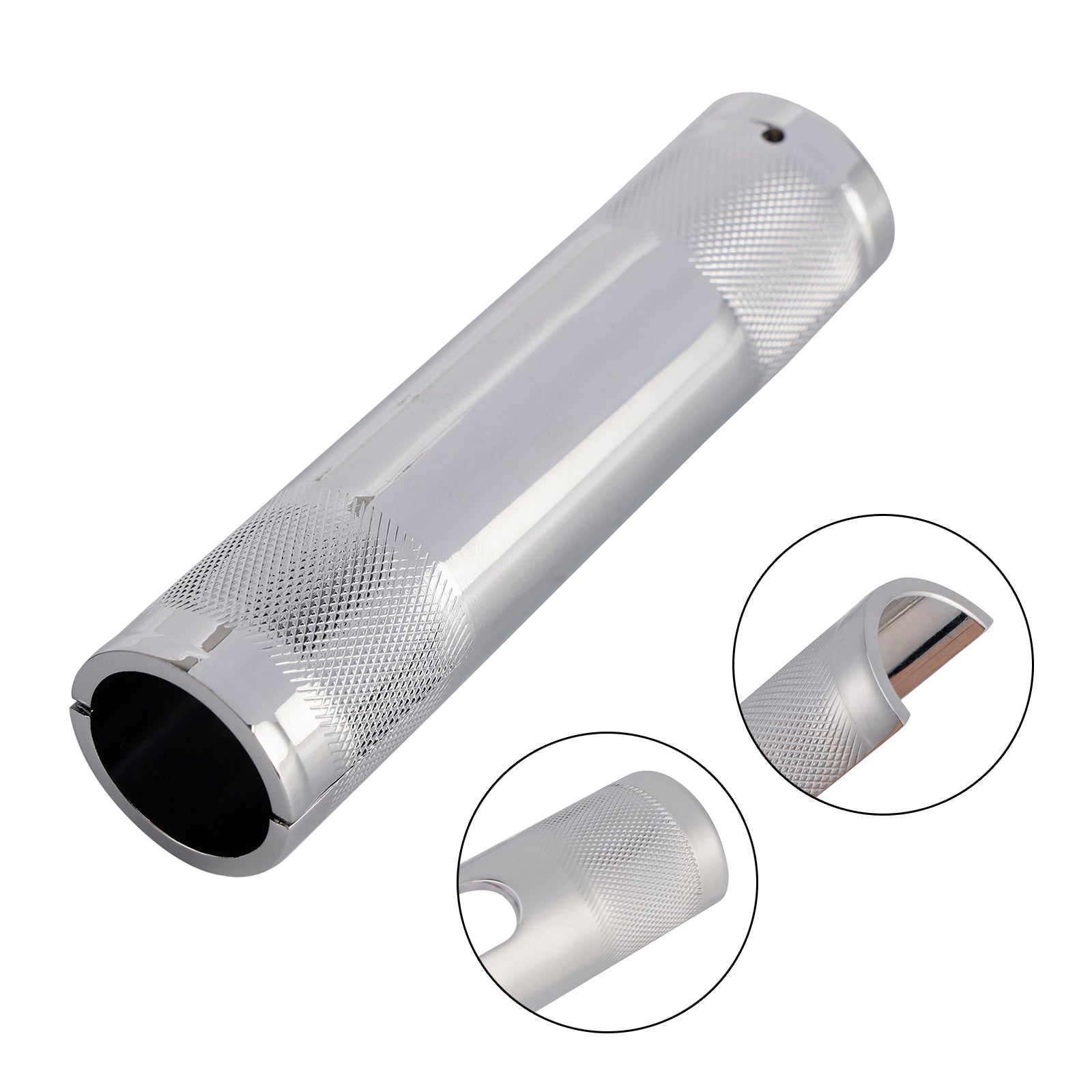 Handlebar Diameter Riser Adapter 1" To 1.25" Chrome For Road Glide Road King