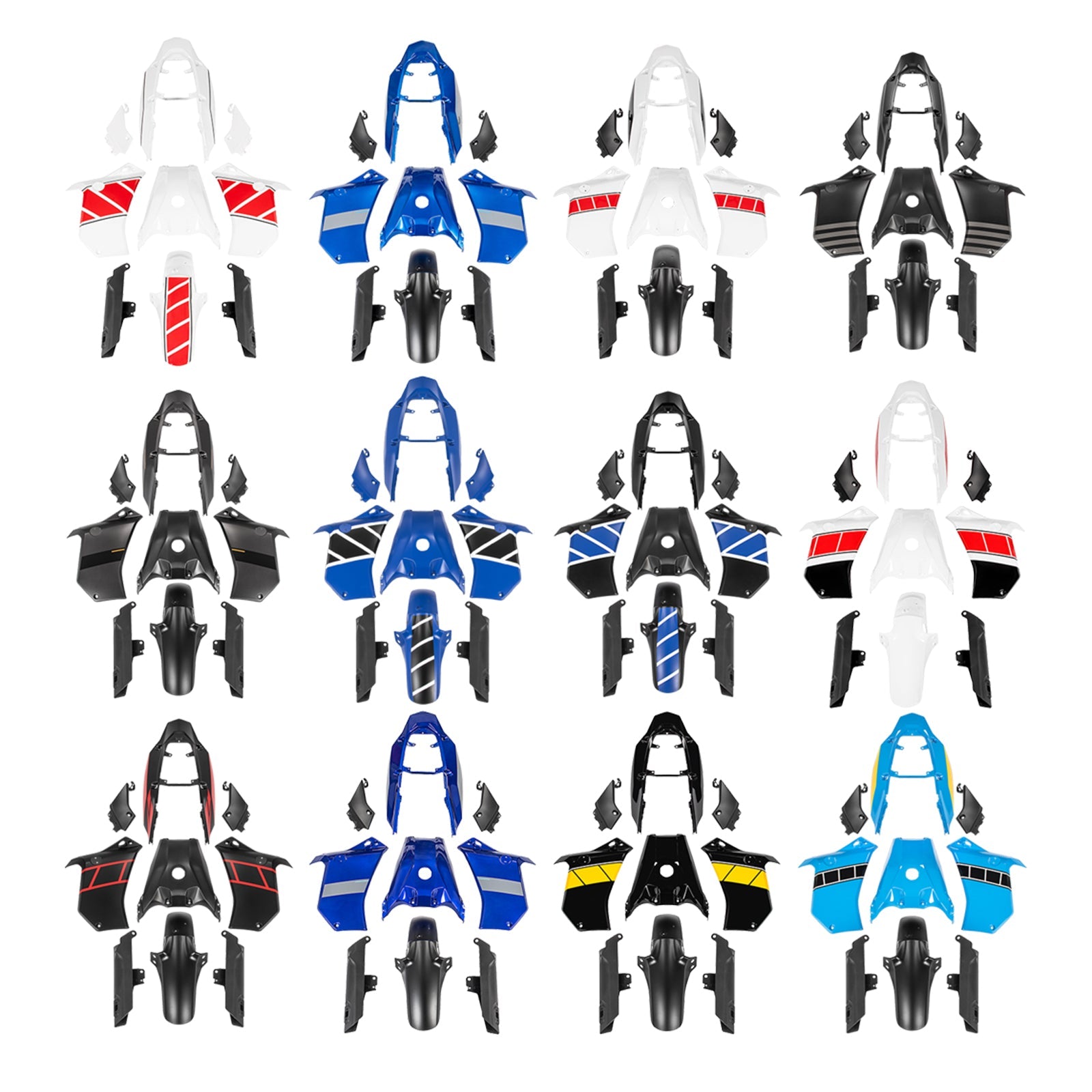 Injection ABS Bodywork Fairing Kit for Yamaha Tenere 700 2019-2024