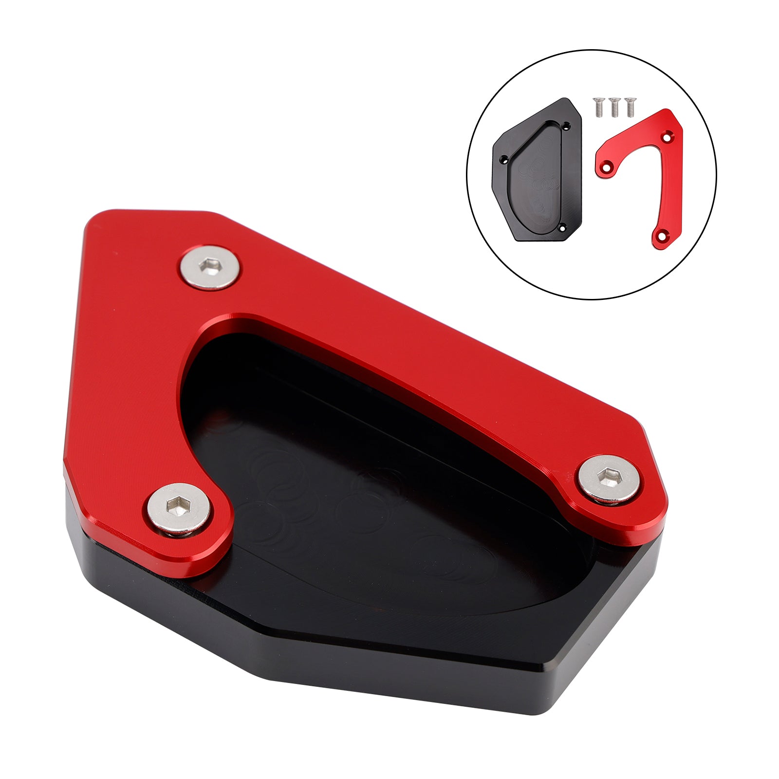 Kickstand Enlarge Plate Pad fit for Suzuki V-strom 650 DL650 XT 2011-2024