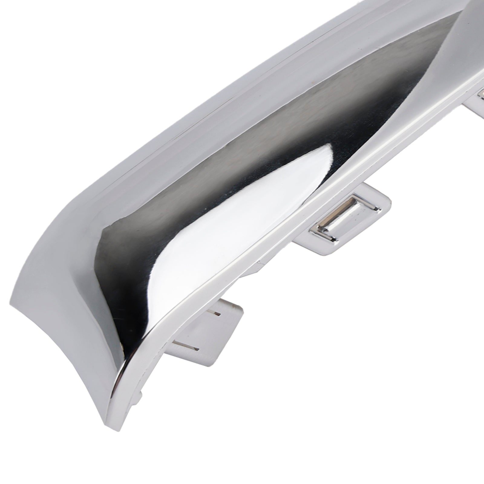 2015.08-2020 Fiat 500 Lounge Left & Right Front Bumper Moulding Chrome