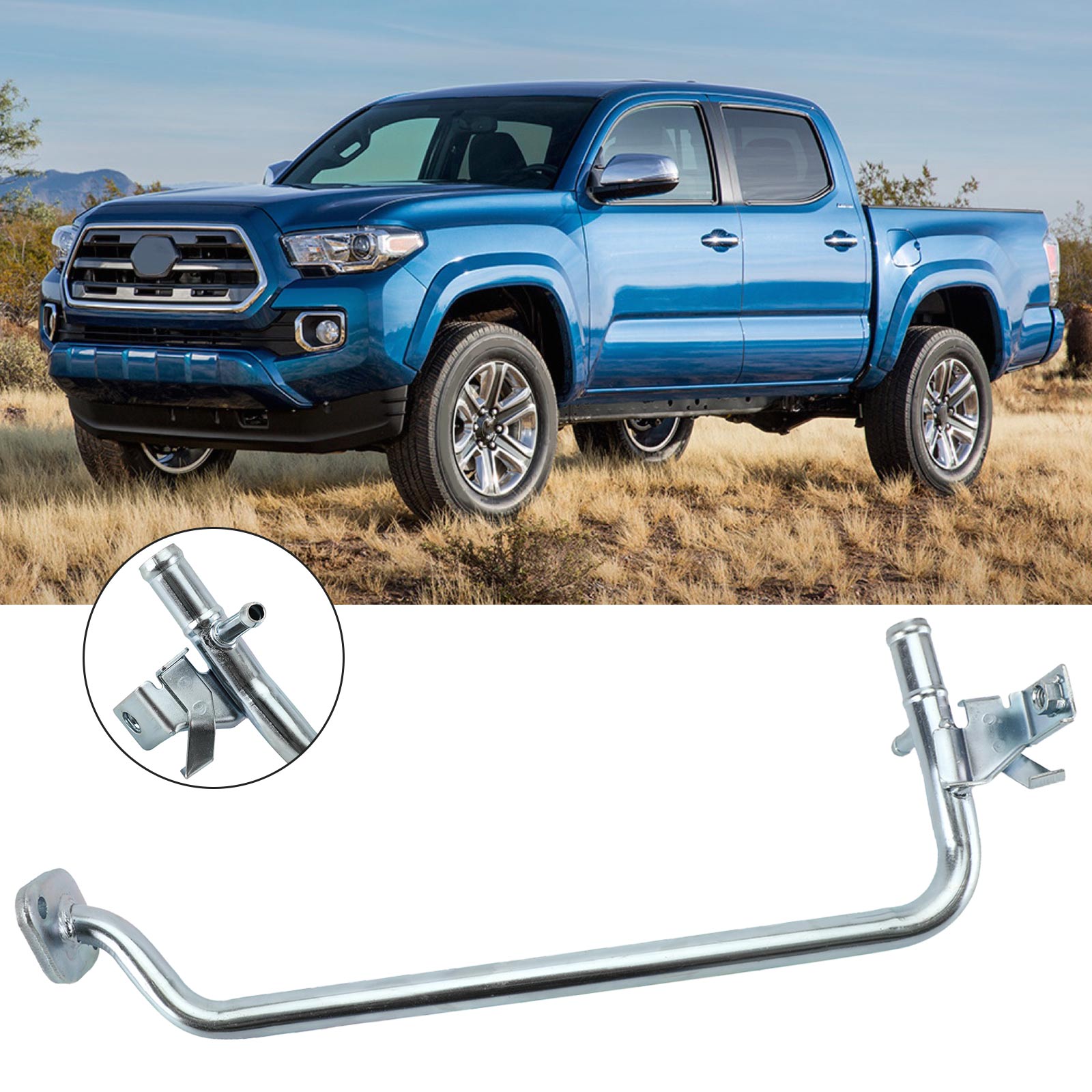 Coolant Bypass Pipe 16268-75130 For Toyota Hilux Tgn16 2.7L 2Trfe Petrol