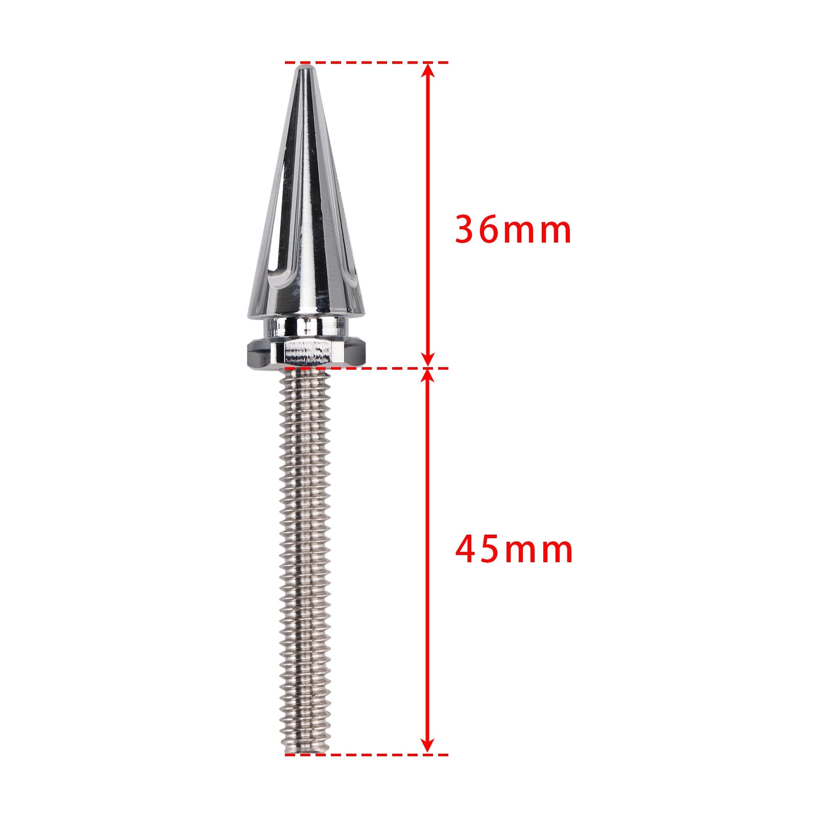 3x Silver Spike Windshield Bolts For Street Glide Electra Glide Touring '14-'25