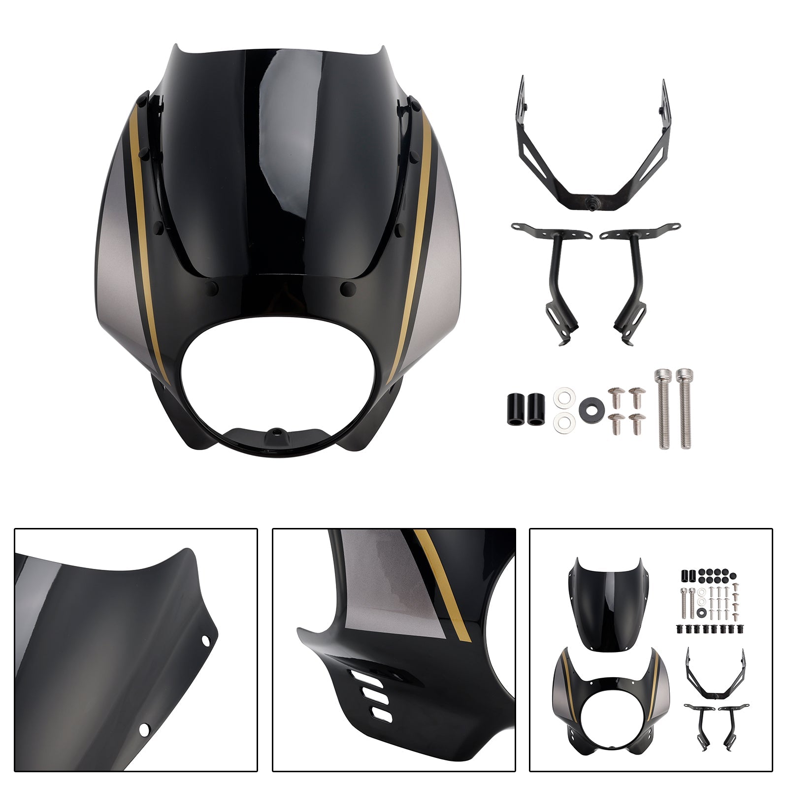 2022-2025 Yamaha XSR900 Headlight Fairing Windshield WindScreen