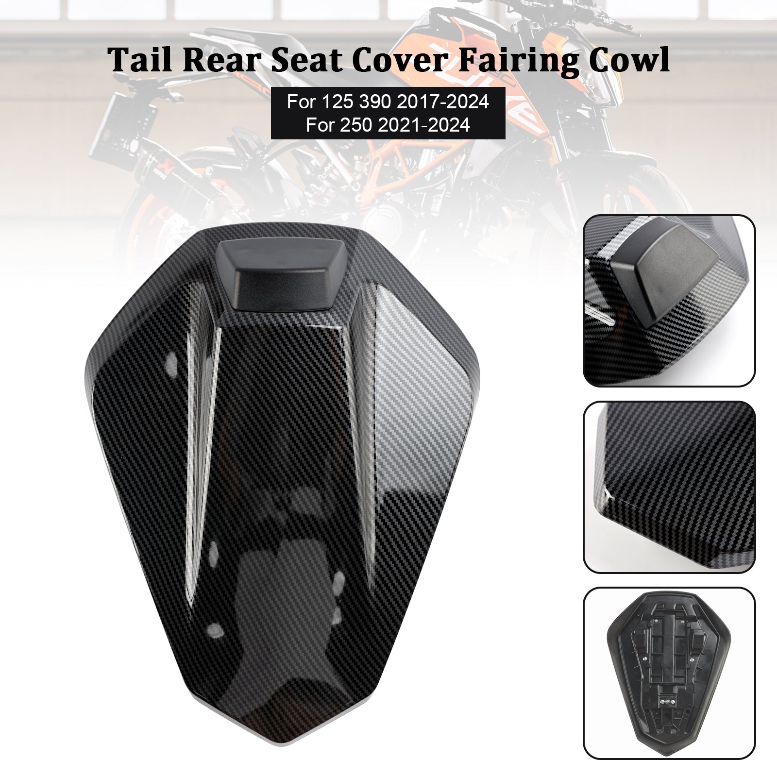 Tail Rear Seat Cover Fairing Cowl For 125 250 390 2017-2023