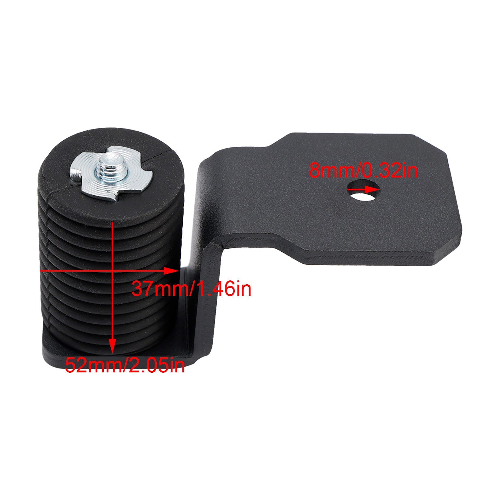 Universal 37Mm Cargo Bed Anchor Flag Mount Bracket For Polaris Ranger 1000 900