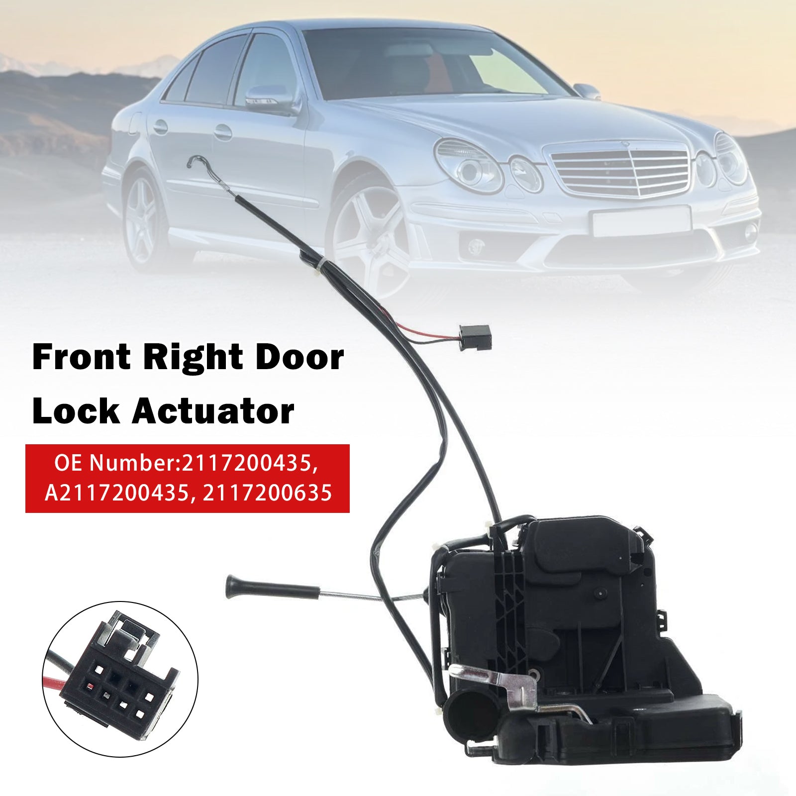 Front Right Door Lock Actuator 2117200635 For Mercedes-Benz E-Klasse W211