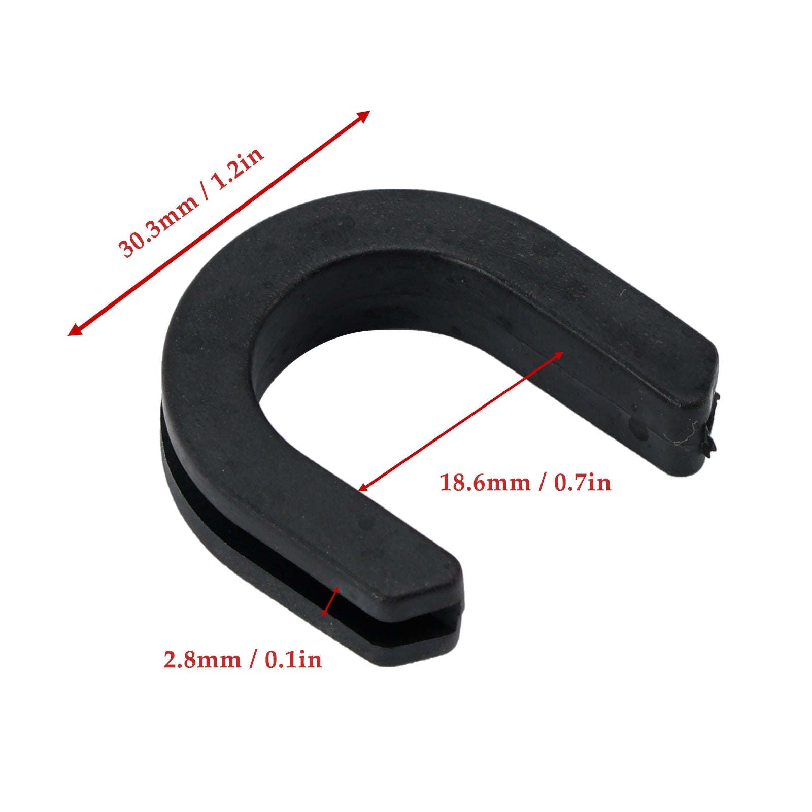 Sissy Bar Luggage Rack side mounting Grommet Bushing for Street Glide 52682-09