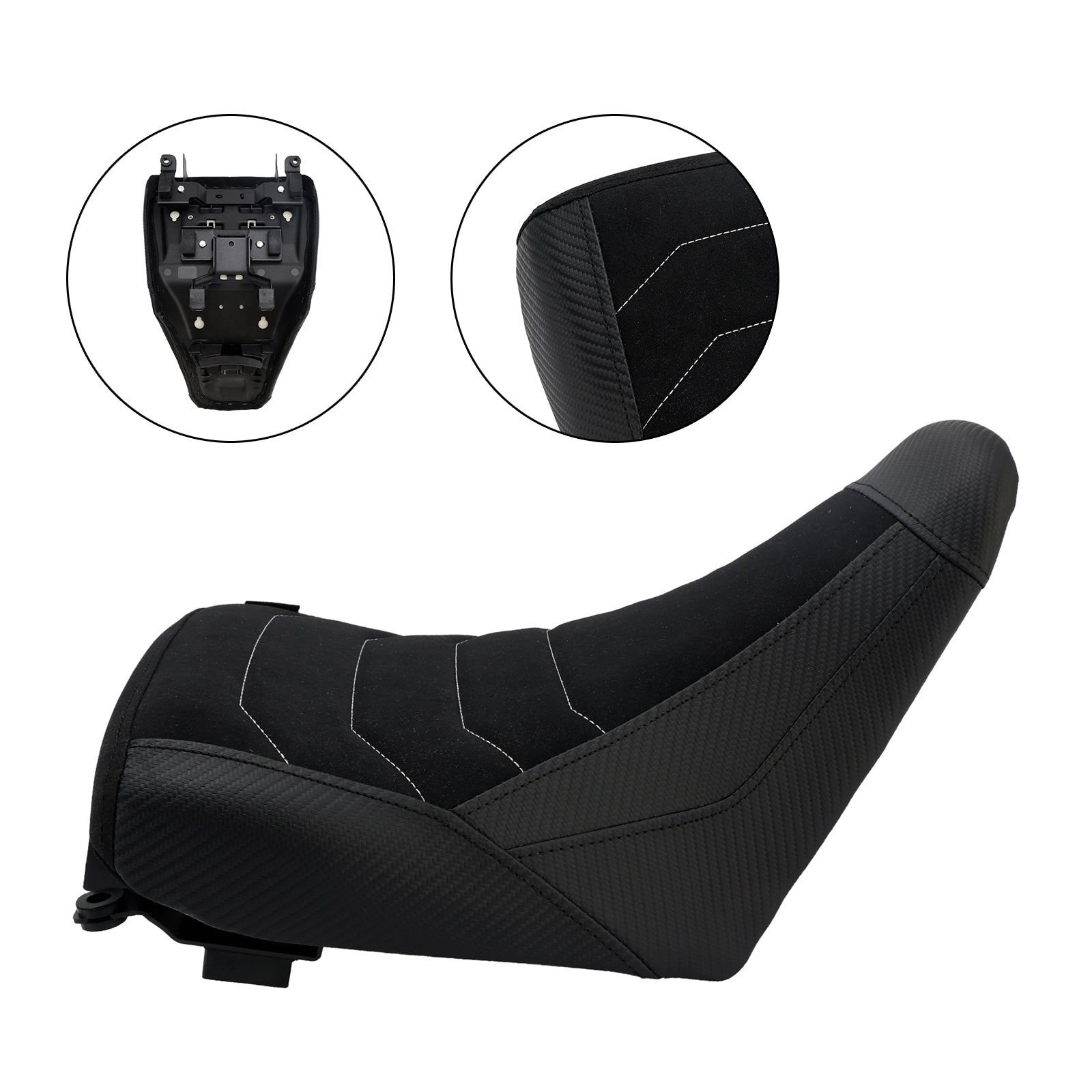 2023-2025 Suzuki V-Strom Dl1050 Front Driver Raider Seat Pillion Saddle Red Yellow