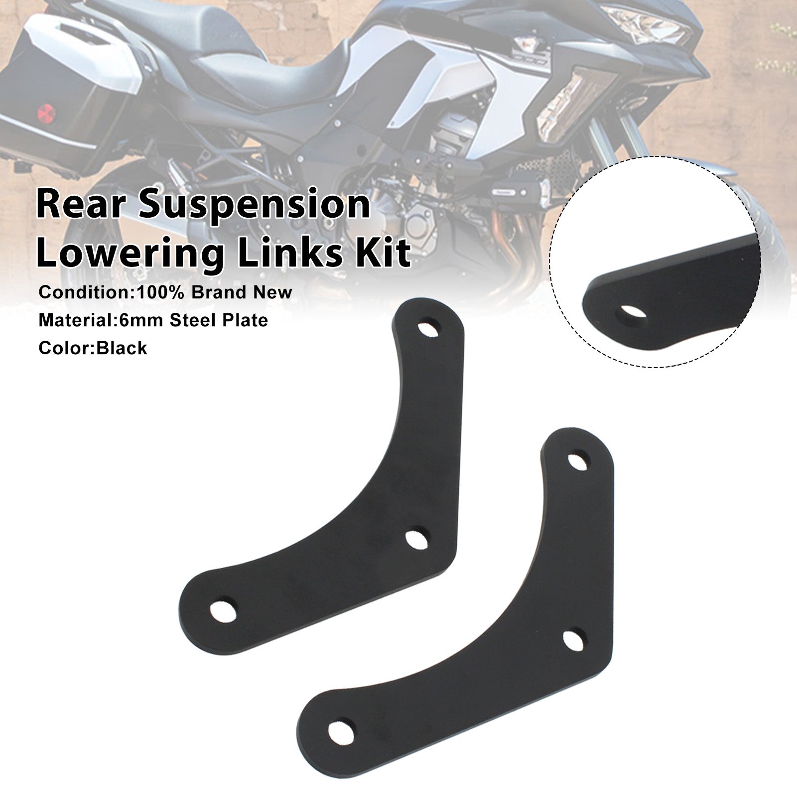 2019-2023 RKawasaki Versys 1000 SE ear Suspension Lowering Links Kit