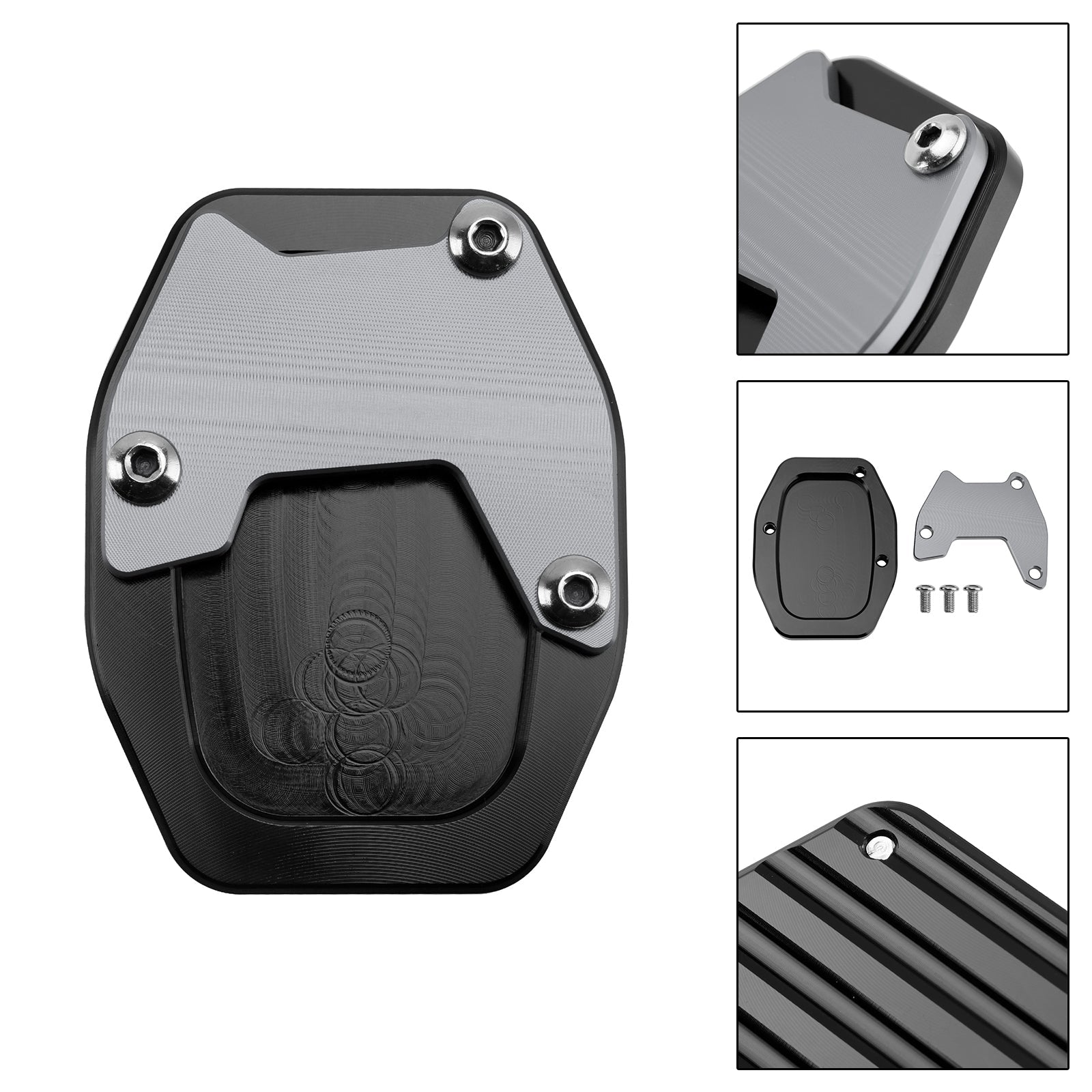 Kickstand Enlarge Plate Pad fit for Honda X-ADV 750 NSS750 2021-2025 Foza 750 2021-2023