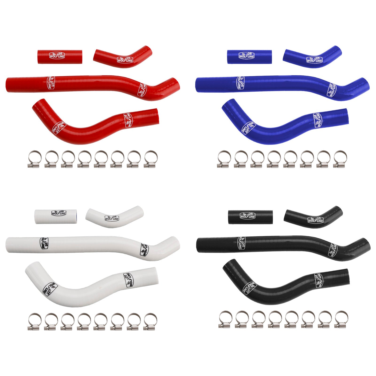2022-2025 Honda CRF250R CRF250RX Silicone Radiator coolant Hose