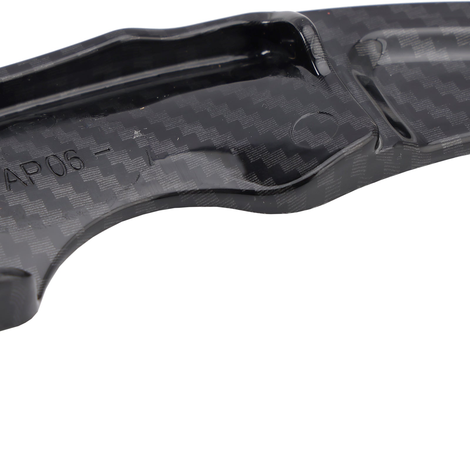 Carbon Look Steering Wheel Paddle Shifter Extension Covers Fit Lexus IS RC NX