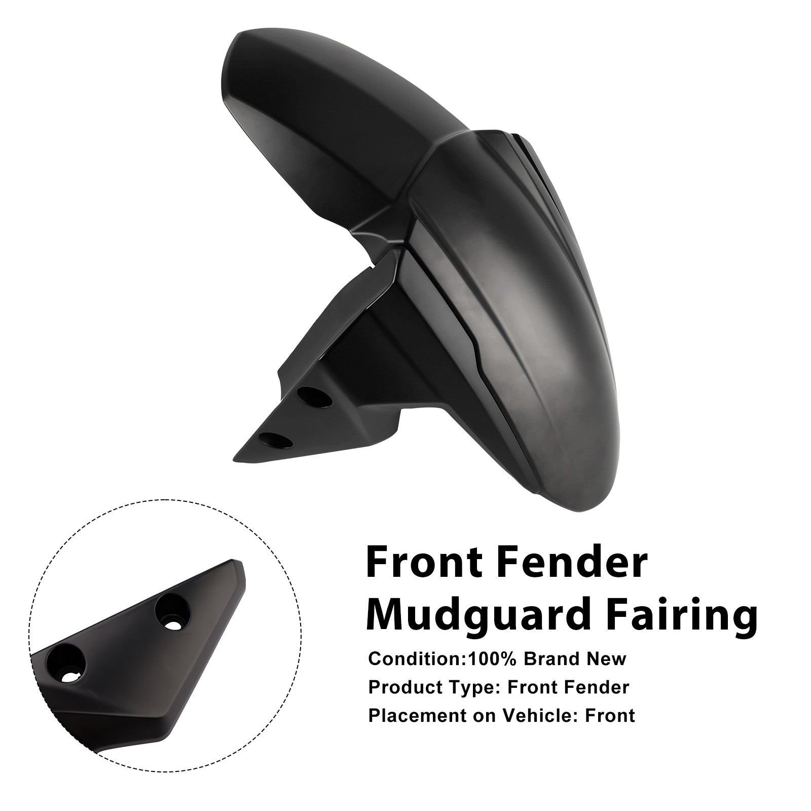 2020-2025 Street Triple 765 R RS Front Fender Mudguard Fairing