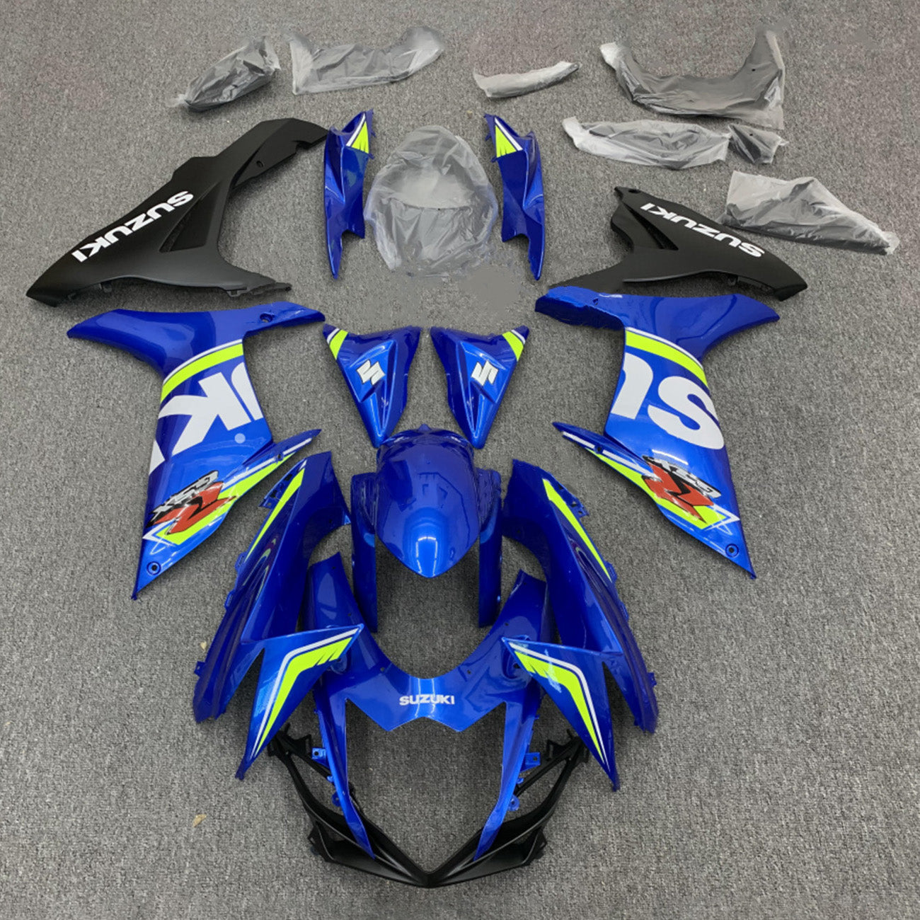 Amotopart Suzuki GSXR 600/750 2011-2025 K11 Fairing Kit Bodywork Plastic ABS