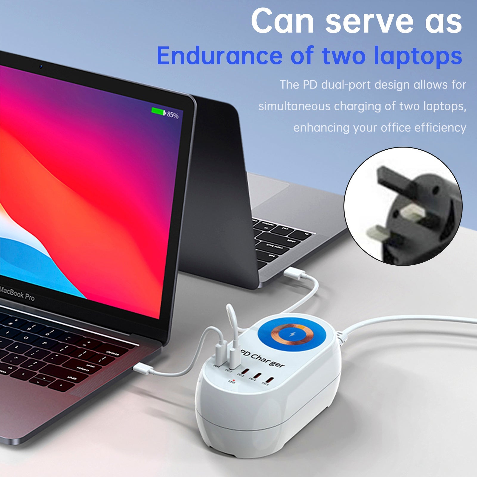 140W Charger Magnetic Wireless Fast Charging PD100W Laptop Mobile Phone Charger