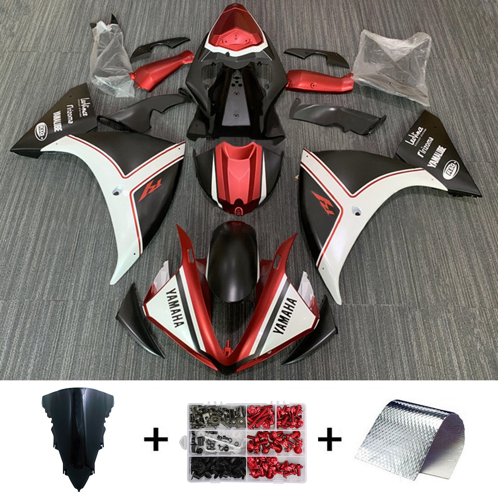 Yamaha YZF-R1 2012-2014 Fairing Kit Bodywork Plastic ABS