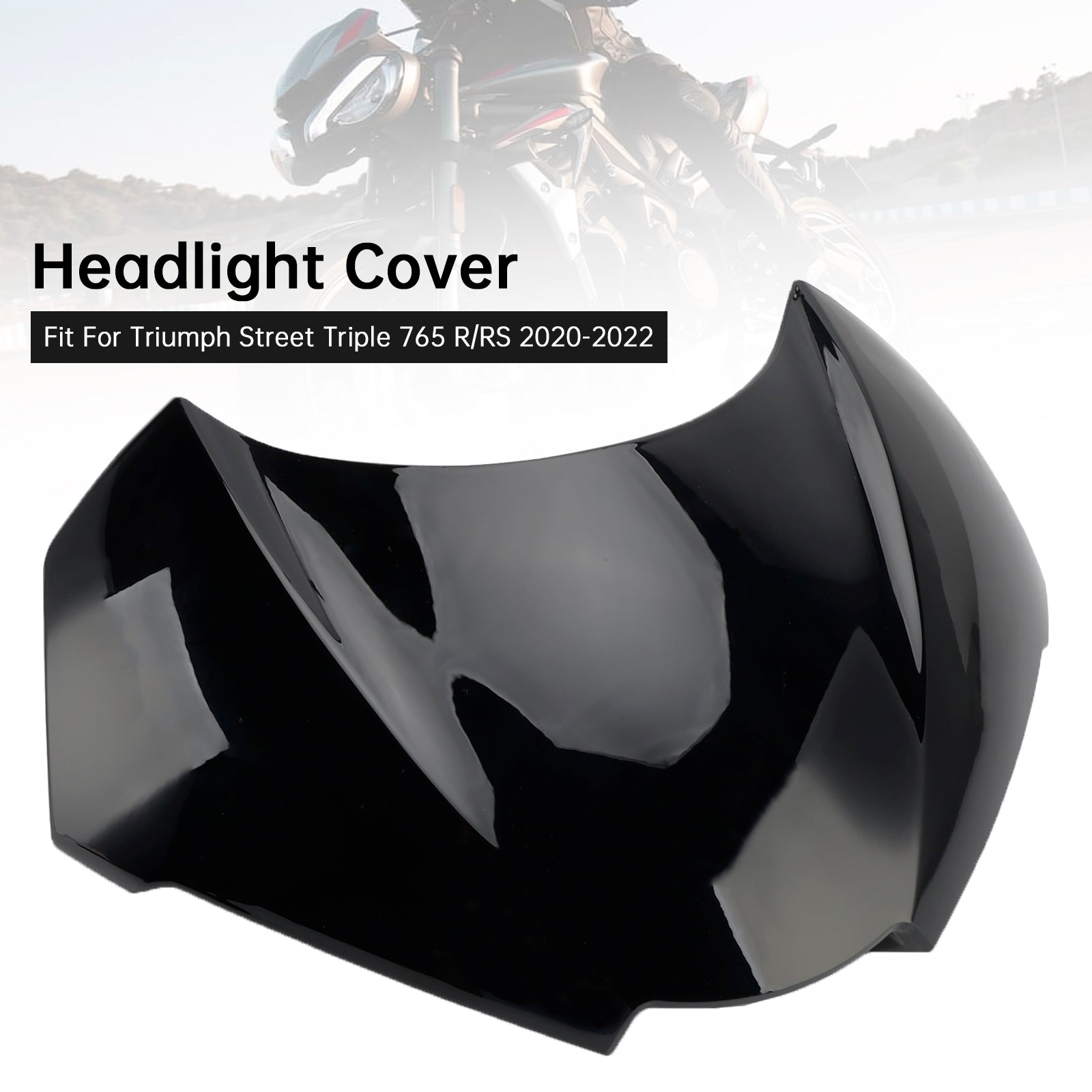 2020-2022 Street Triple 765 R/RS Front Nose Headlight Cover Fairing