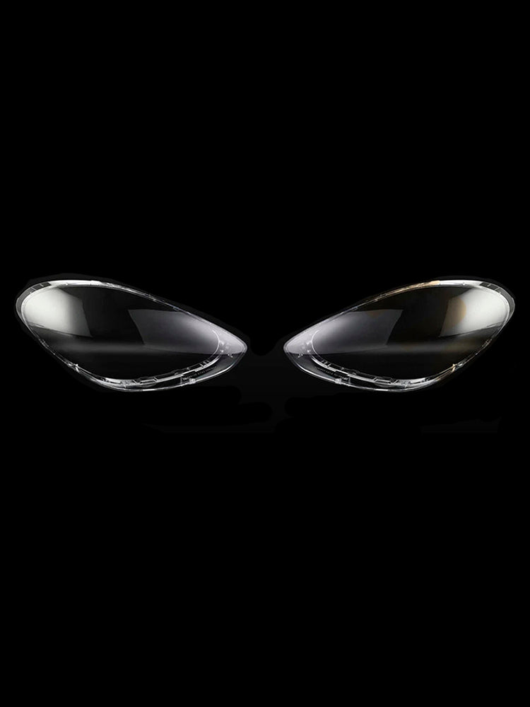 2017-2020 Porsche Panamera 2Pcs Front Headlight Lens Cover Shell Clear