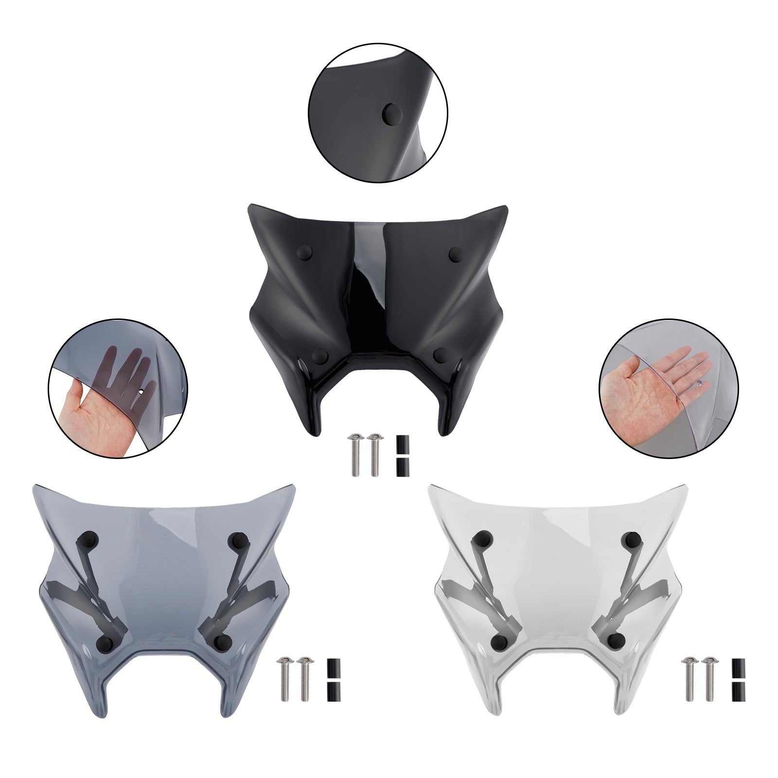 2024-2025 YAMAHA MT-09 MT09 Windshield WindScreen