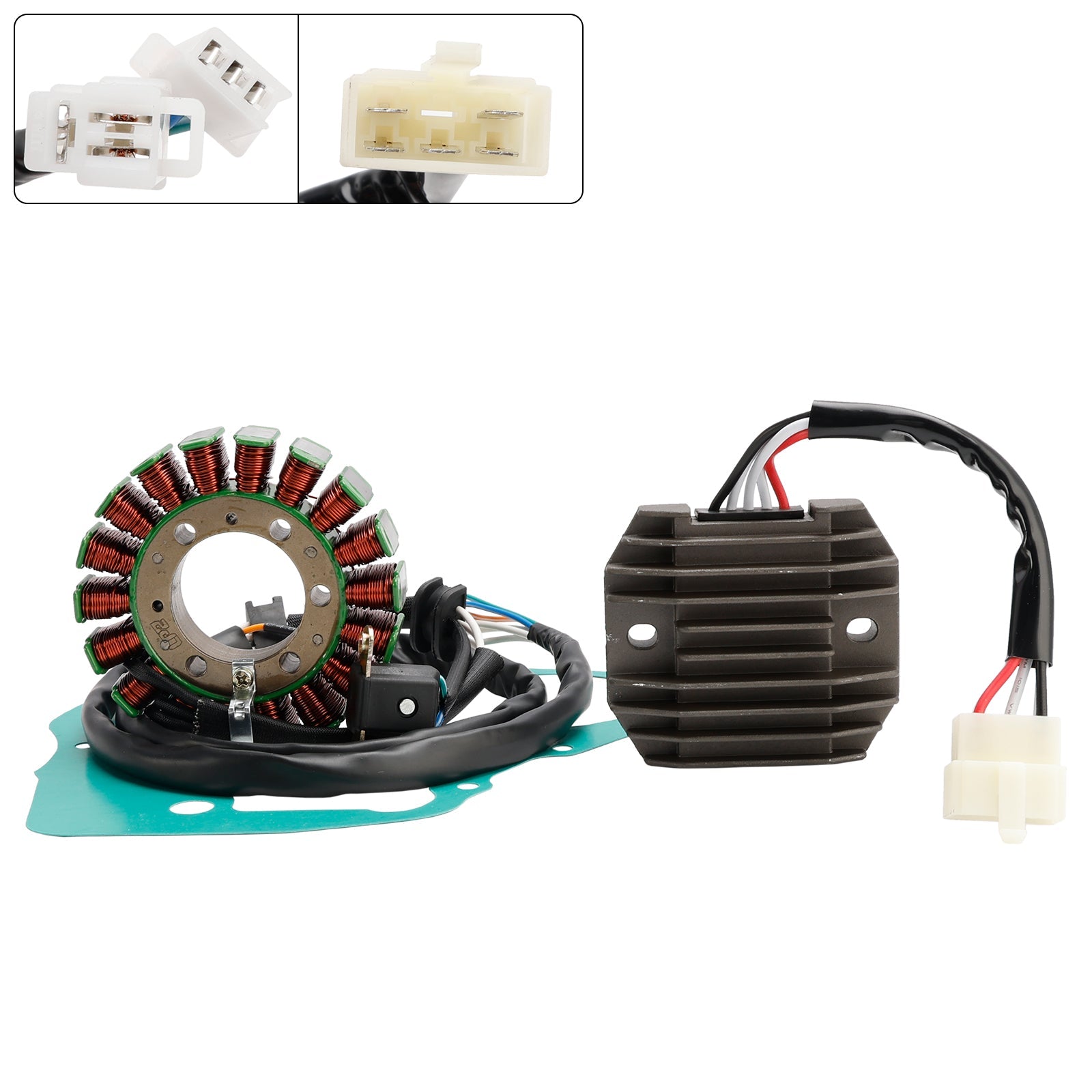 Stator Generator Regulator Rectifier Gasket For Yamaha SRV250 Renaissa 1996-1997