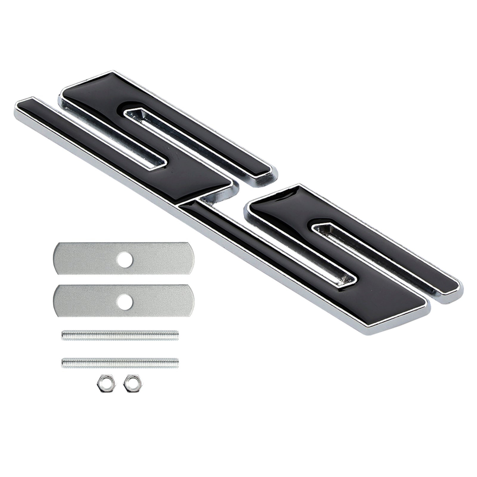 Front Grille SS Emblem Decal Badge for Chevrolet Camaro Impala